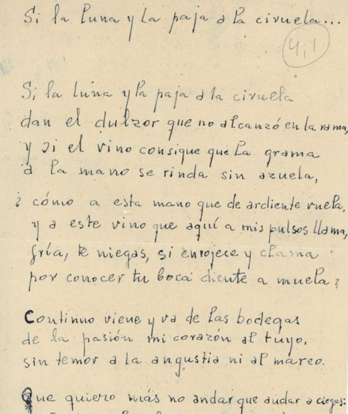 Imagen secundaria 2 - Arriba: Artículo de F. J. Díez de Revenga en LA VERDAD en 1987. Abajo: Fragmento de la carta de Andúgar a Manuel Molina en 1949. 