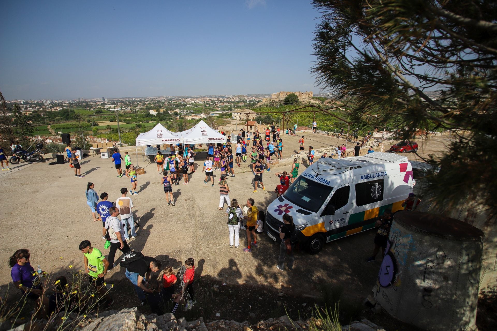 La carrera popular de Los Tres Castillos de Monteagudo, en imágenes