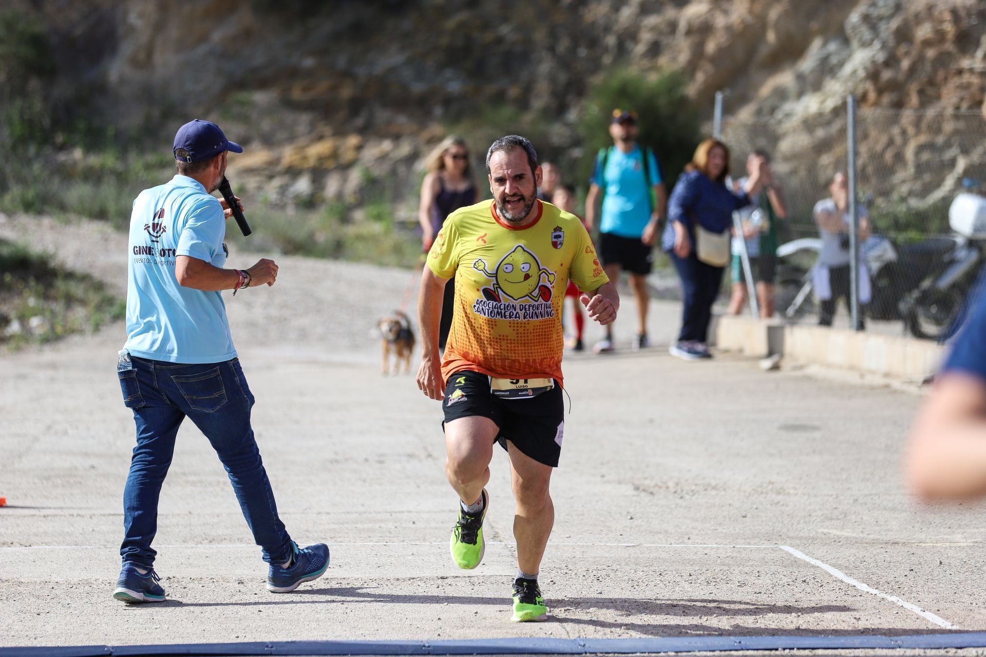 La carrera popular de Los Tres Castillos de Monteagudo, en imágenes