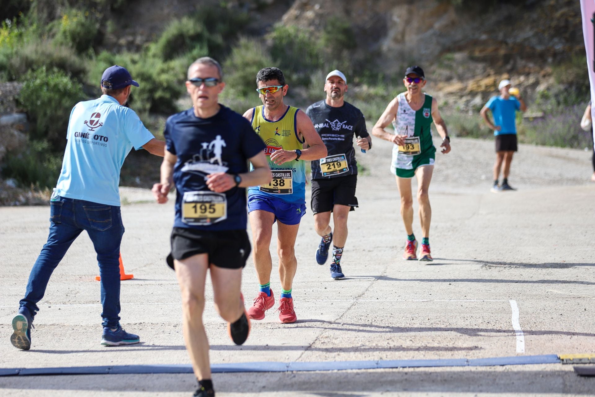 La carrera popular de Los Tres Castillos de Monteagudo, en imágenes