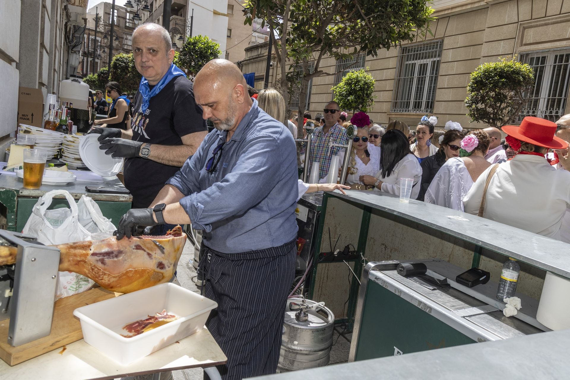 La fiesta de las Cruces de Mayo de Cartagena, en imágenes