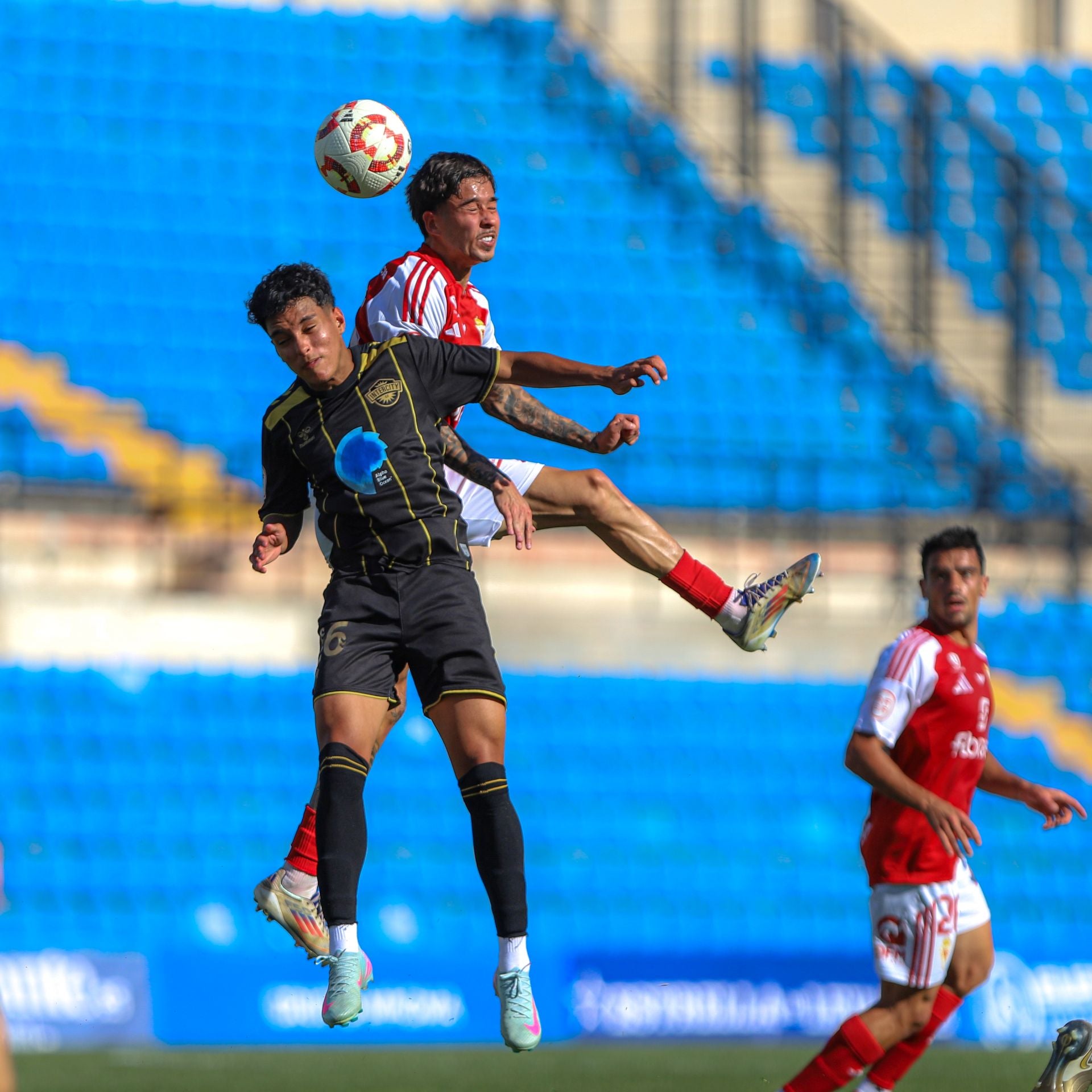 Las imágenes del partido entre el Intercity y el Real Murcia