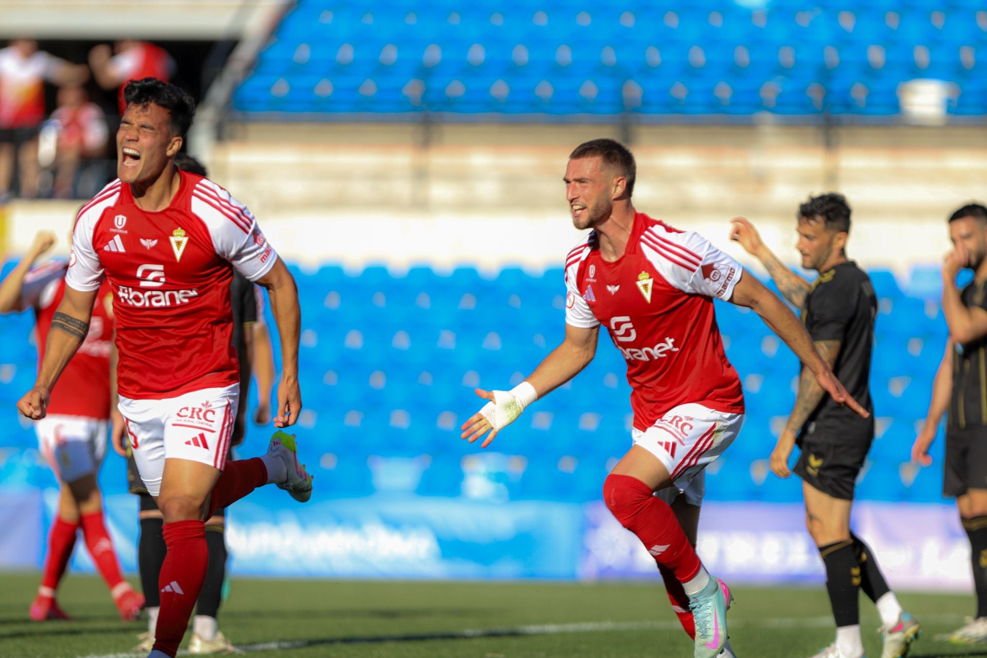 Las imágenes del partido entre el Intercity y el Real Murcia