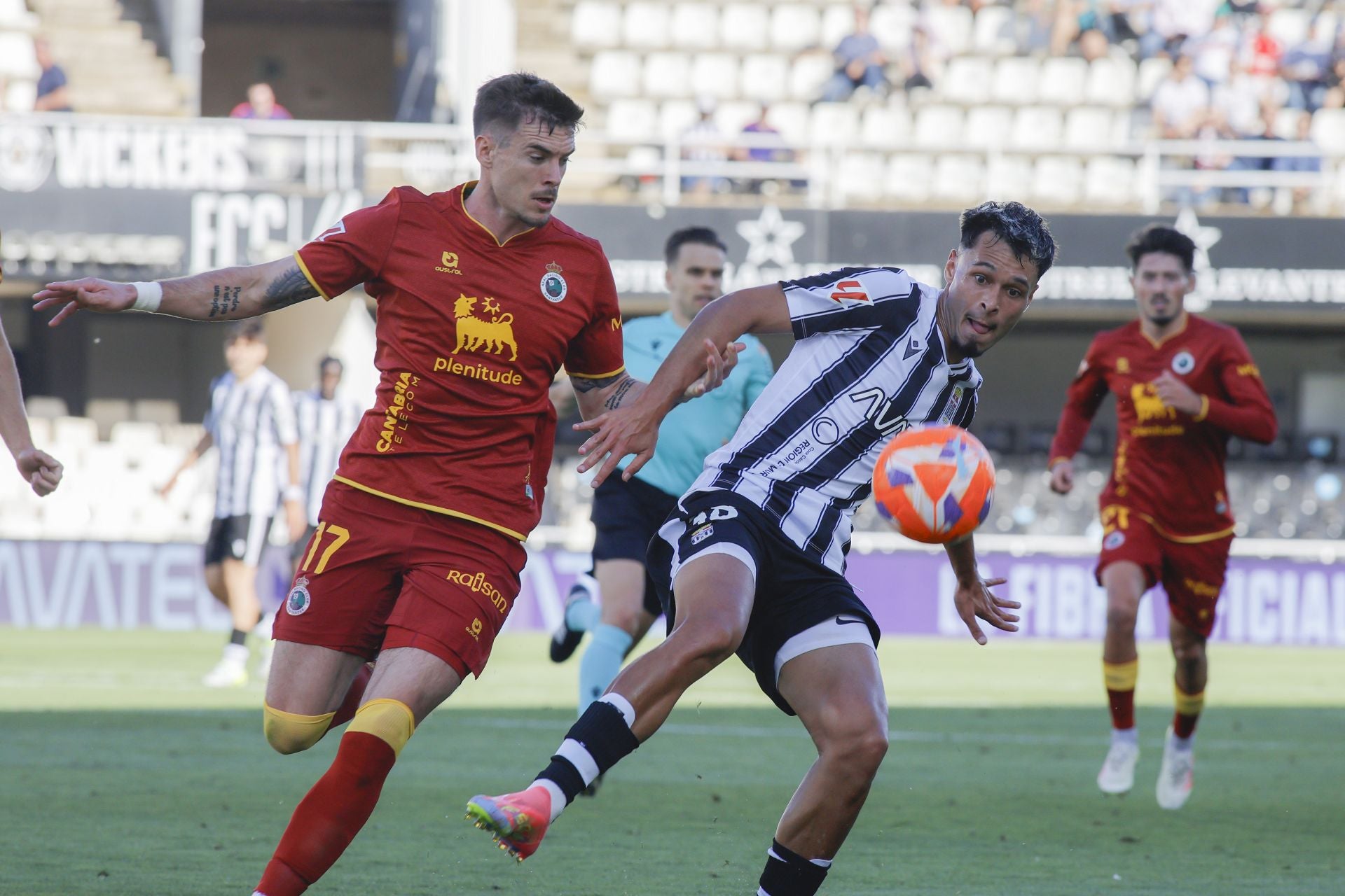 Las imágenes del Cartagena-Racing (1-0)
