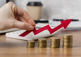 Imagen que simula el avance económico.