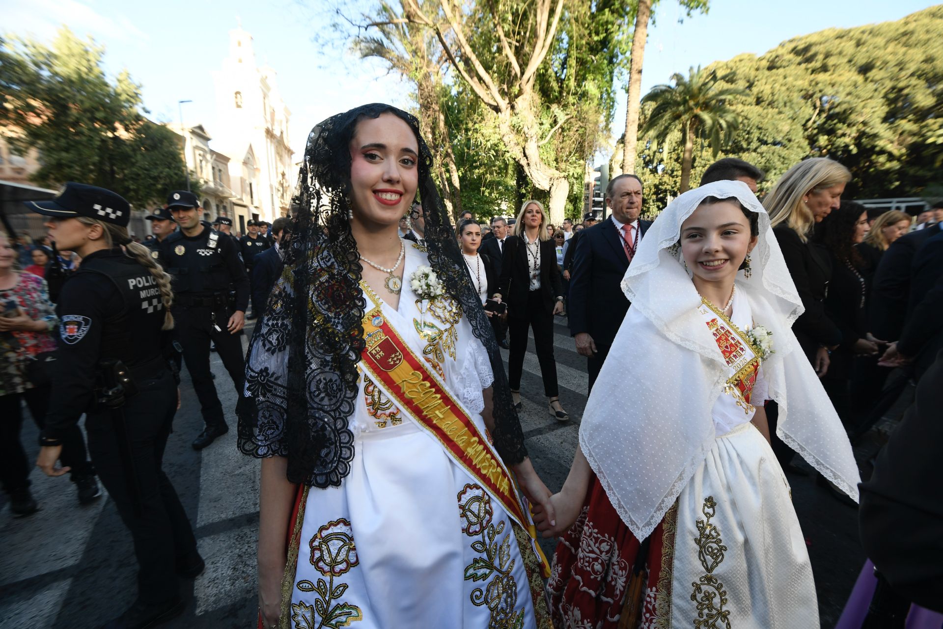 En imágenes, el regreso de la Fuensanta a su santuario tras las Fiestas de Primavera