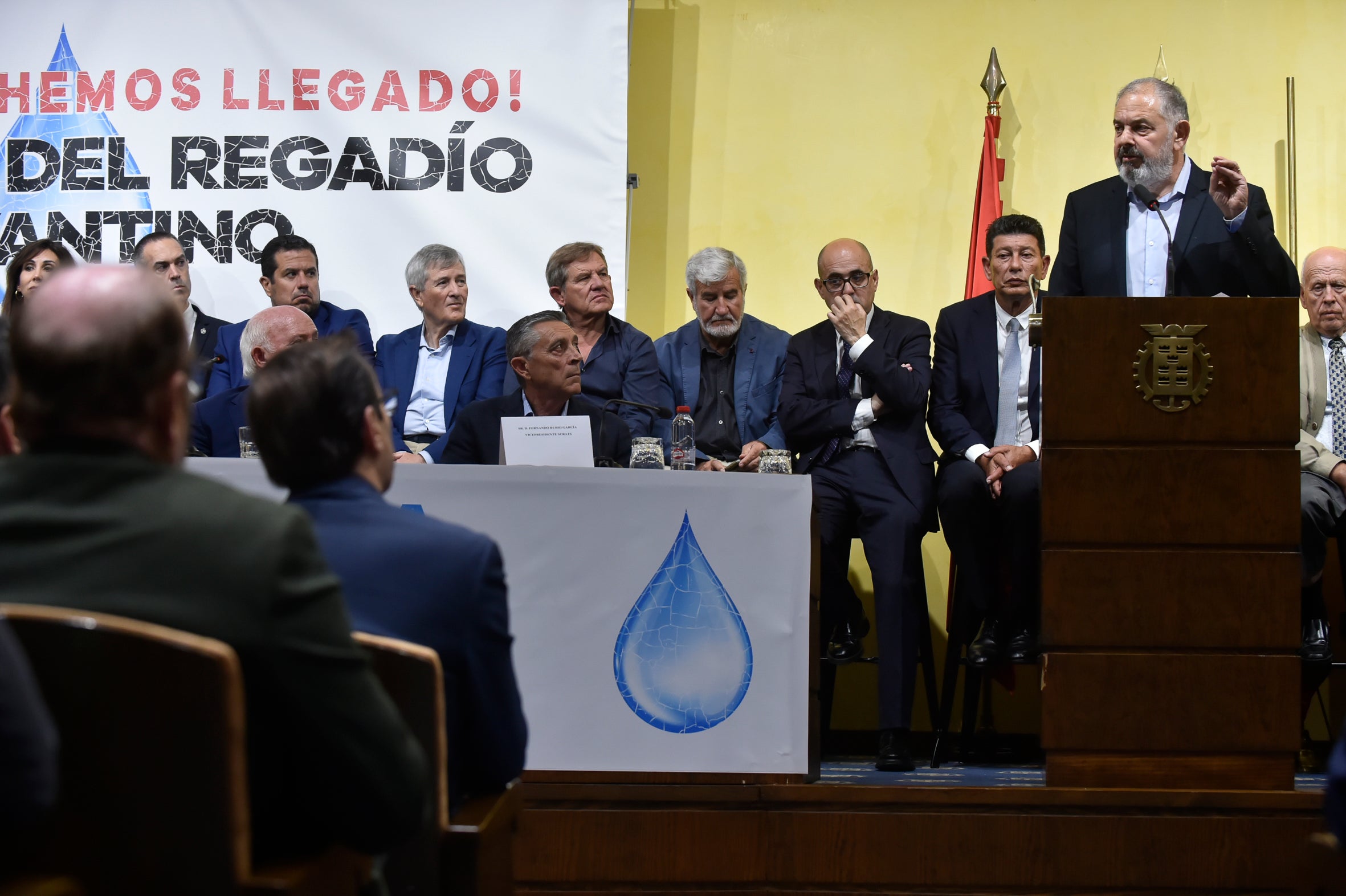 El primer acto en defensa del Trasvase Tajo-Segura, en imágenes