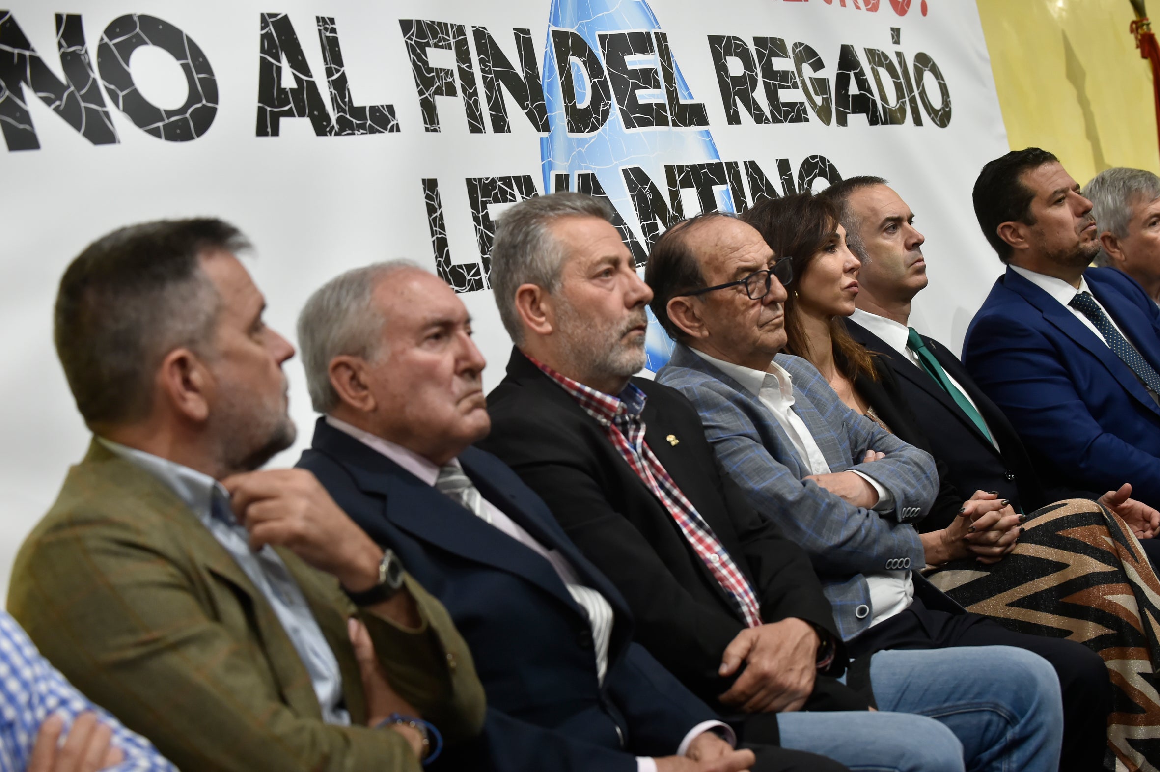 El primer acto en defensa del Trasvase Tajo-Segura, en imágenes