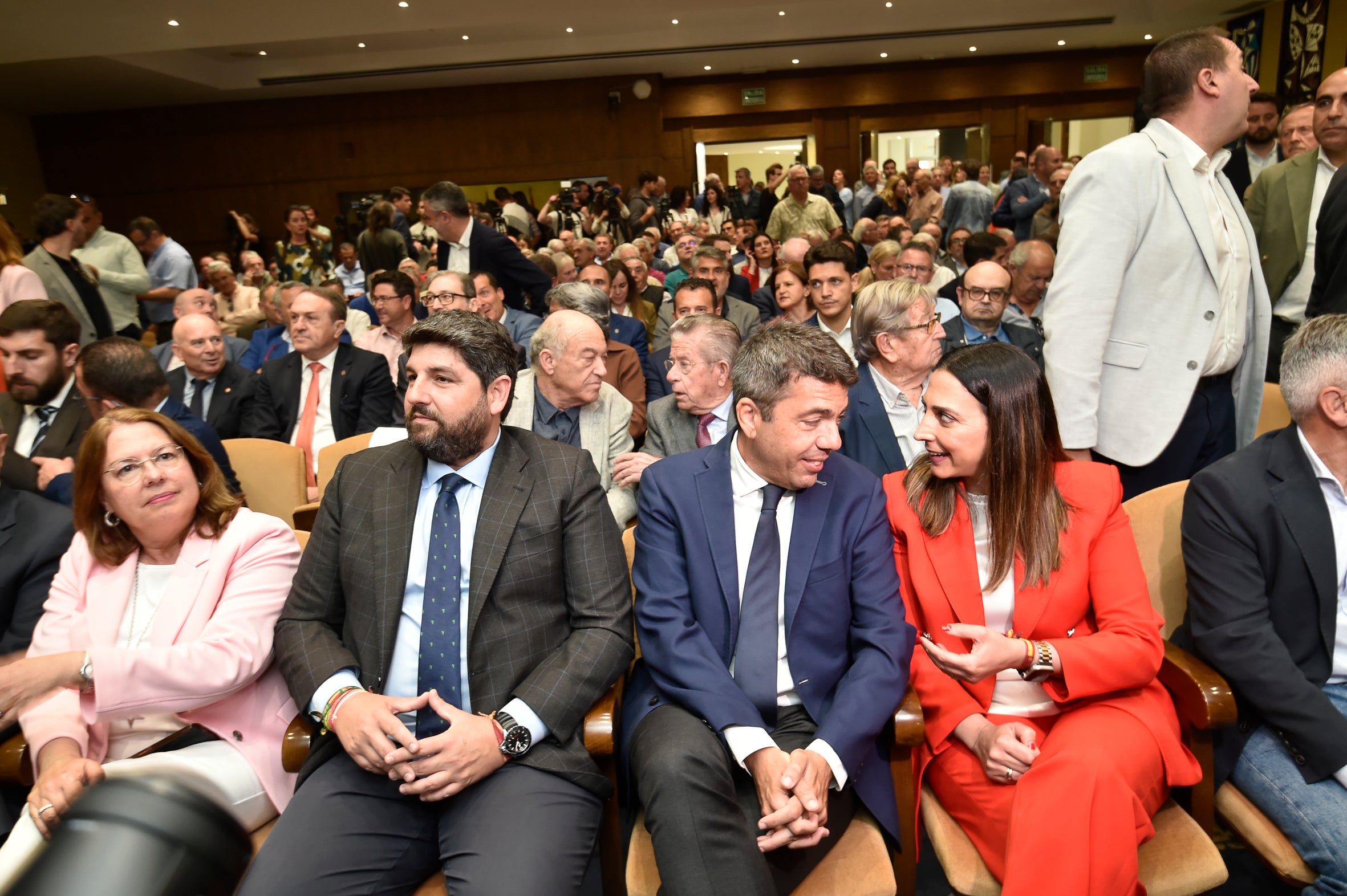 El primer acto en defensa del Trasvase Tajo-Segura, en imágenes