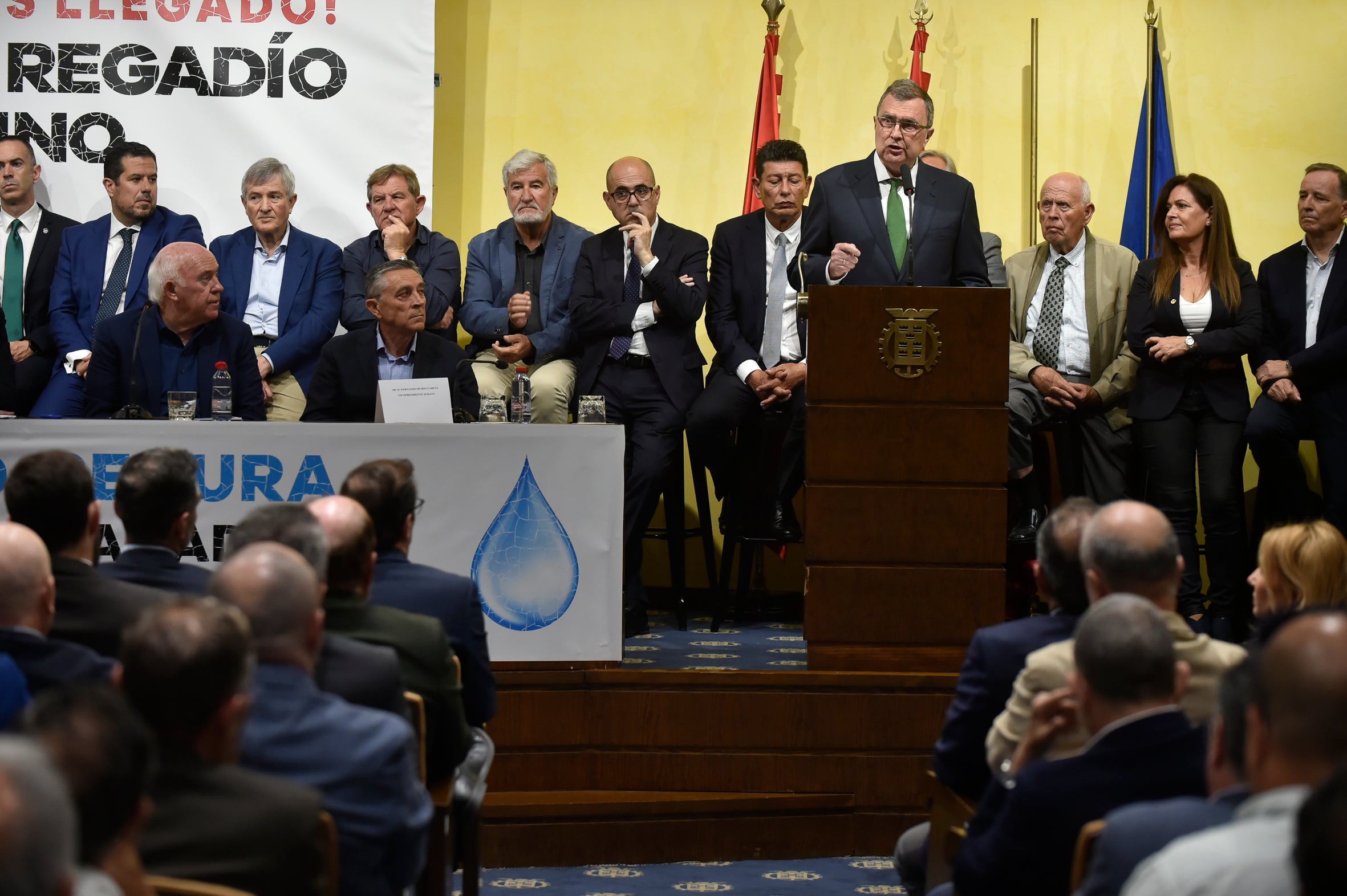 El primer acto en defensa del Trasvase Tajo-Segura, en imágenes