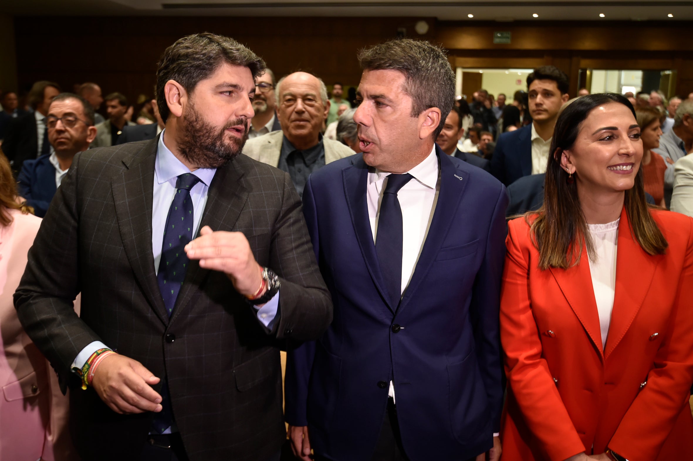 El primer acto en defensa del Trasvase Tajo-Segura, en imágenes