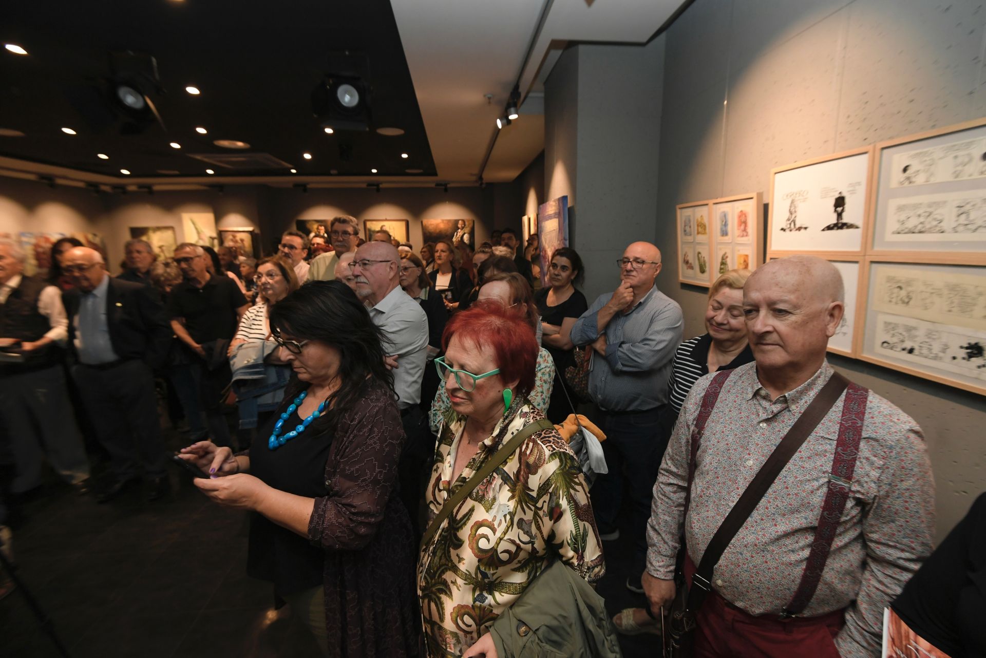 Inauguración de la exposición de Chipola, en imágenes