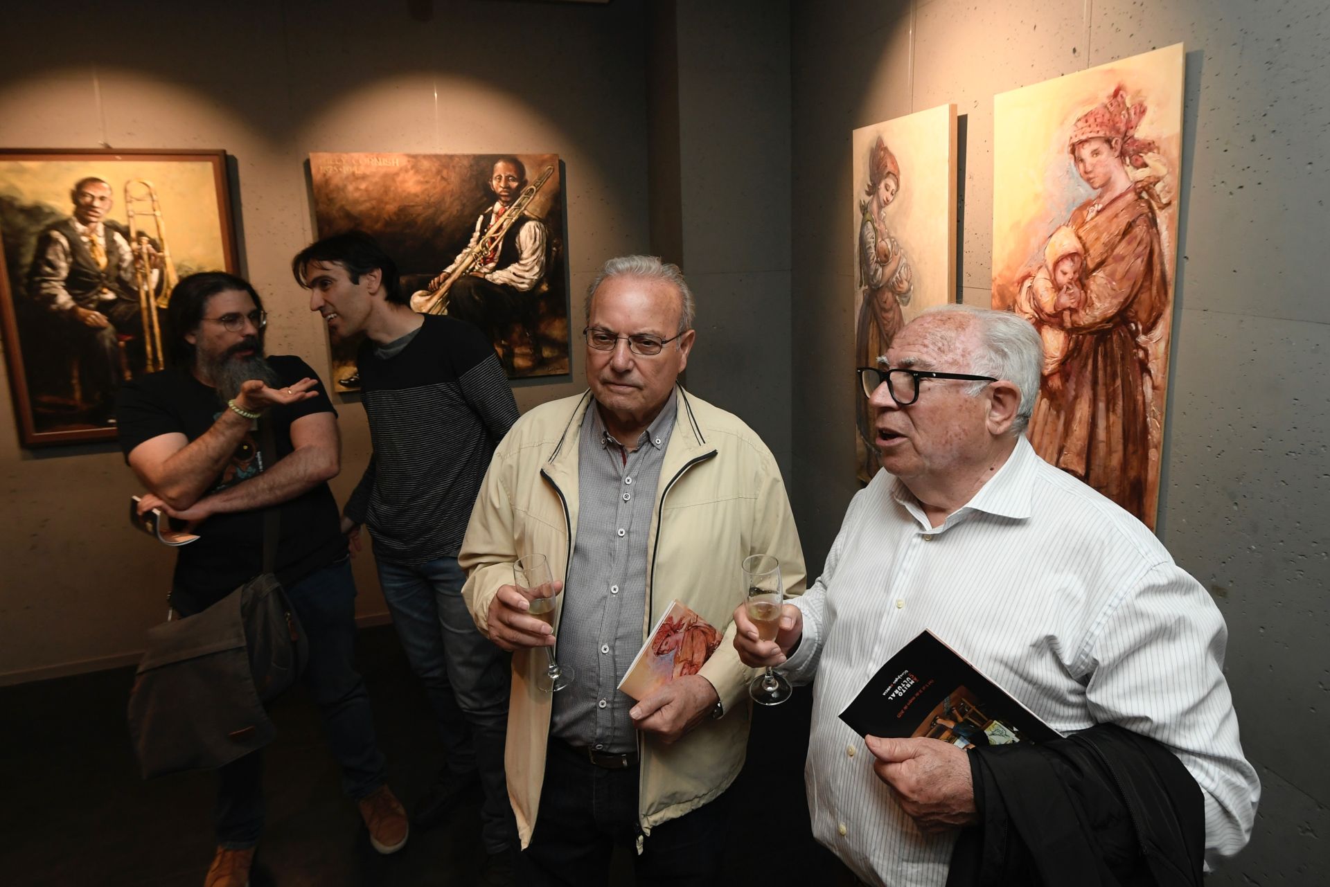 Inauguración de la exposición de Chipola, en imágenes