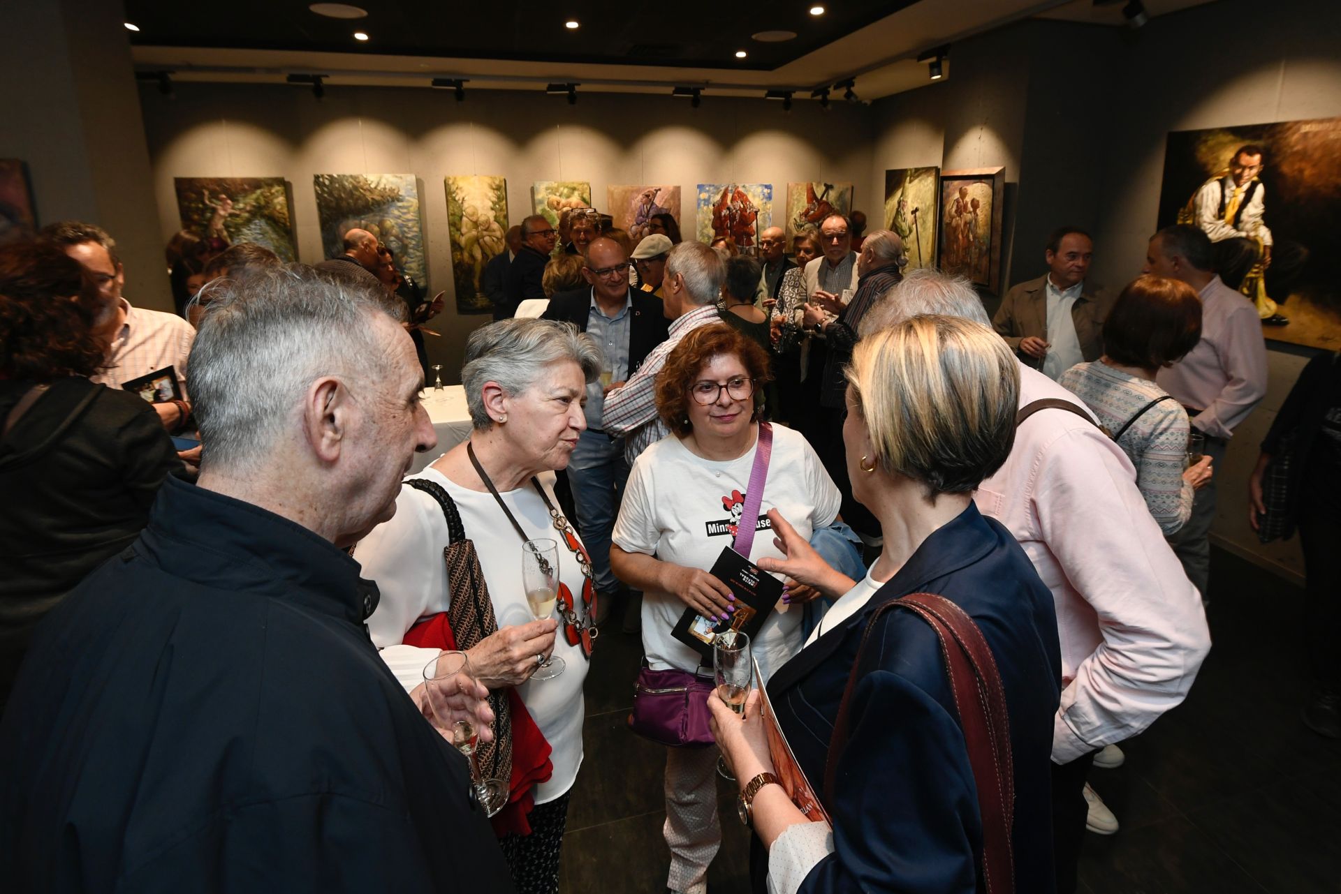 Inauguración de la exposición de Chipola, en imágenes