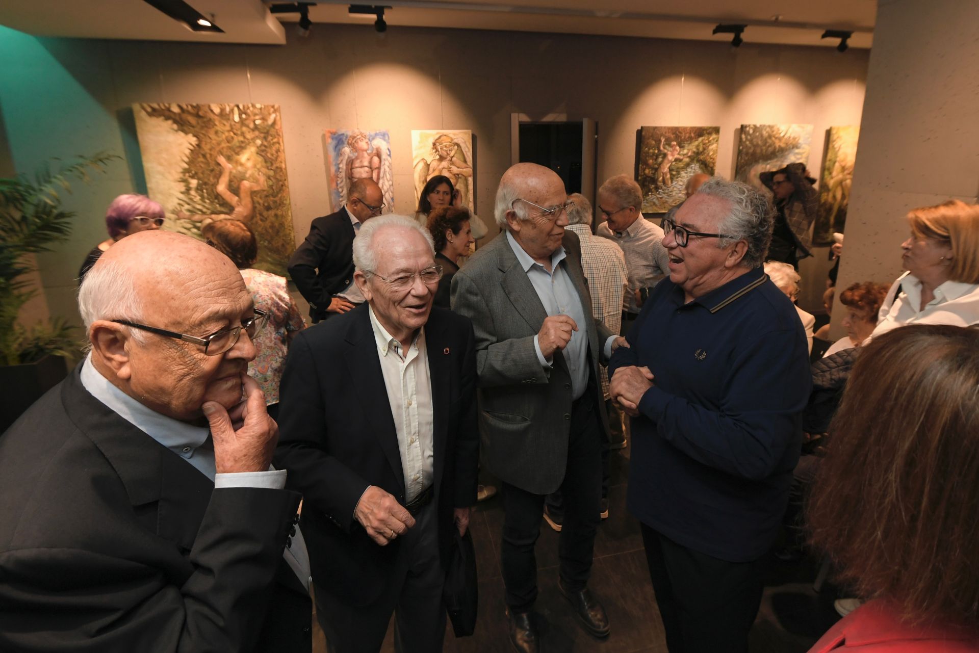 Inauguración de la exposición de Chipola, en imágenes