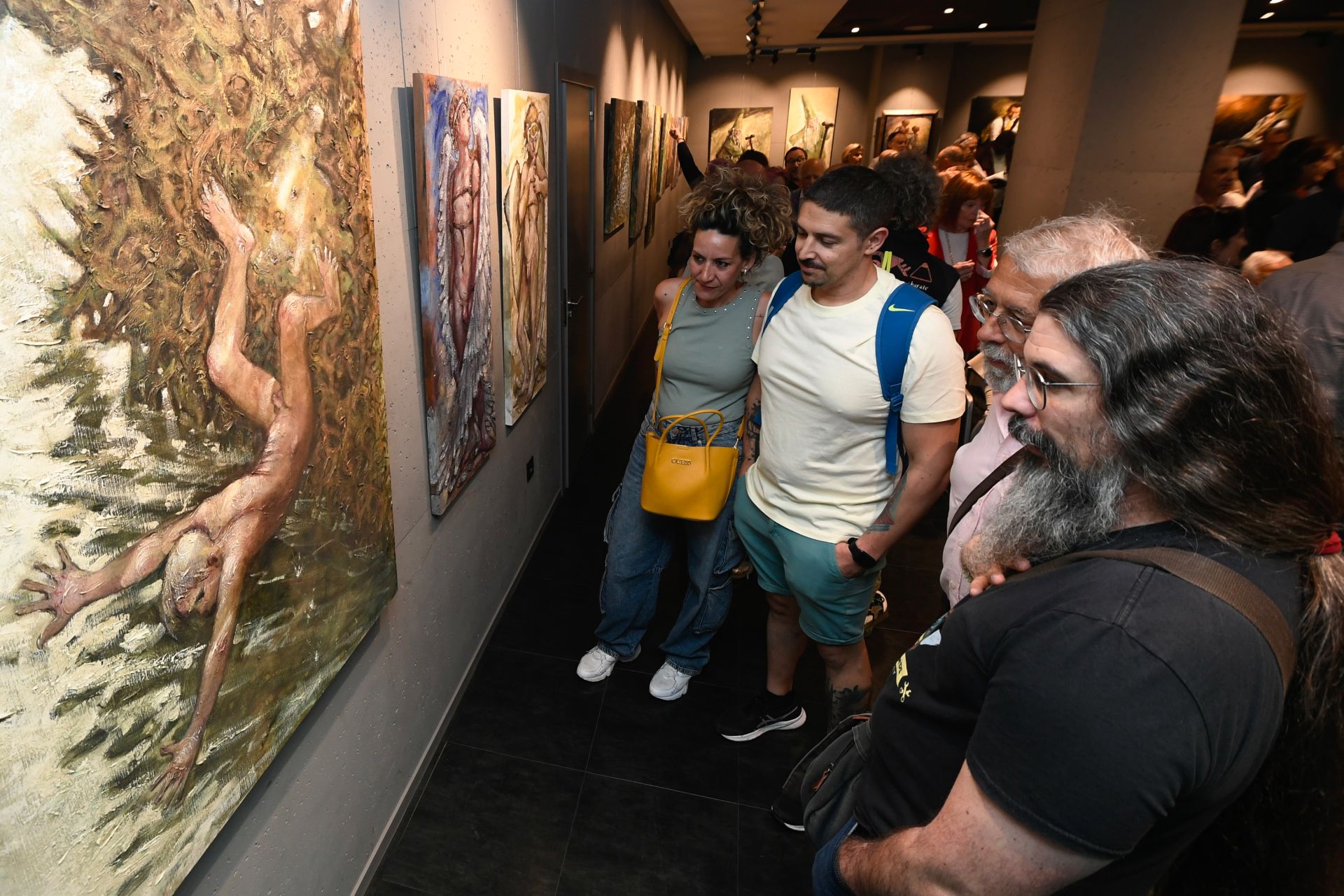 Inauguración de la exposición de Chipola, en imágenes