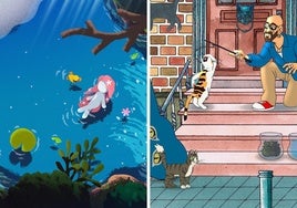 Capturas de 'Naiad' y 'Stars in the Trash'.