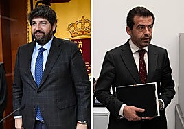 Fernando López Miras y Rubén Martínez Alpañez.