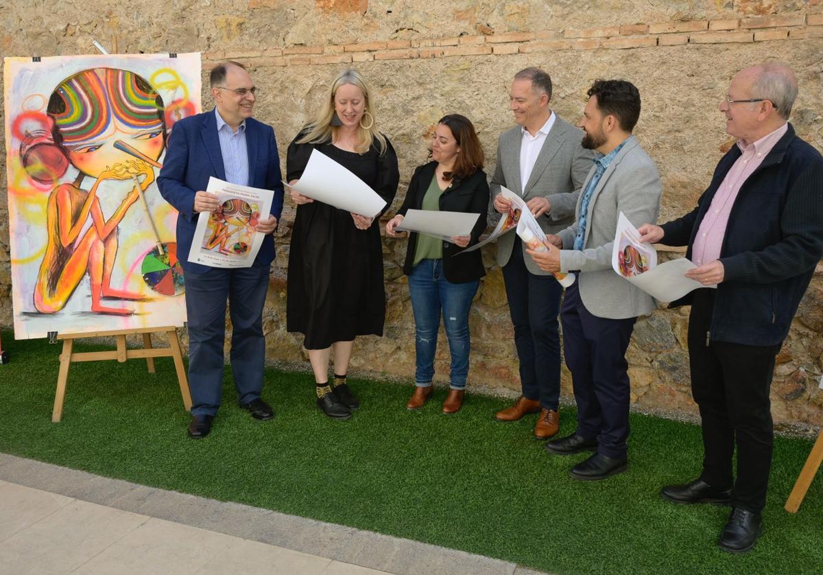 Katarzyna Rogowicz ilustra el cartel de la séptima edición del concurso de relato corto 'Periodista Pedro Soler'