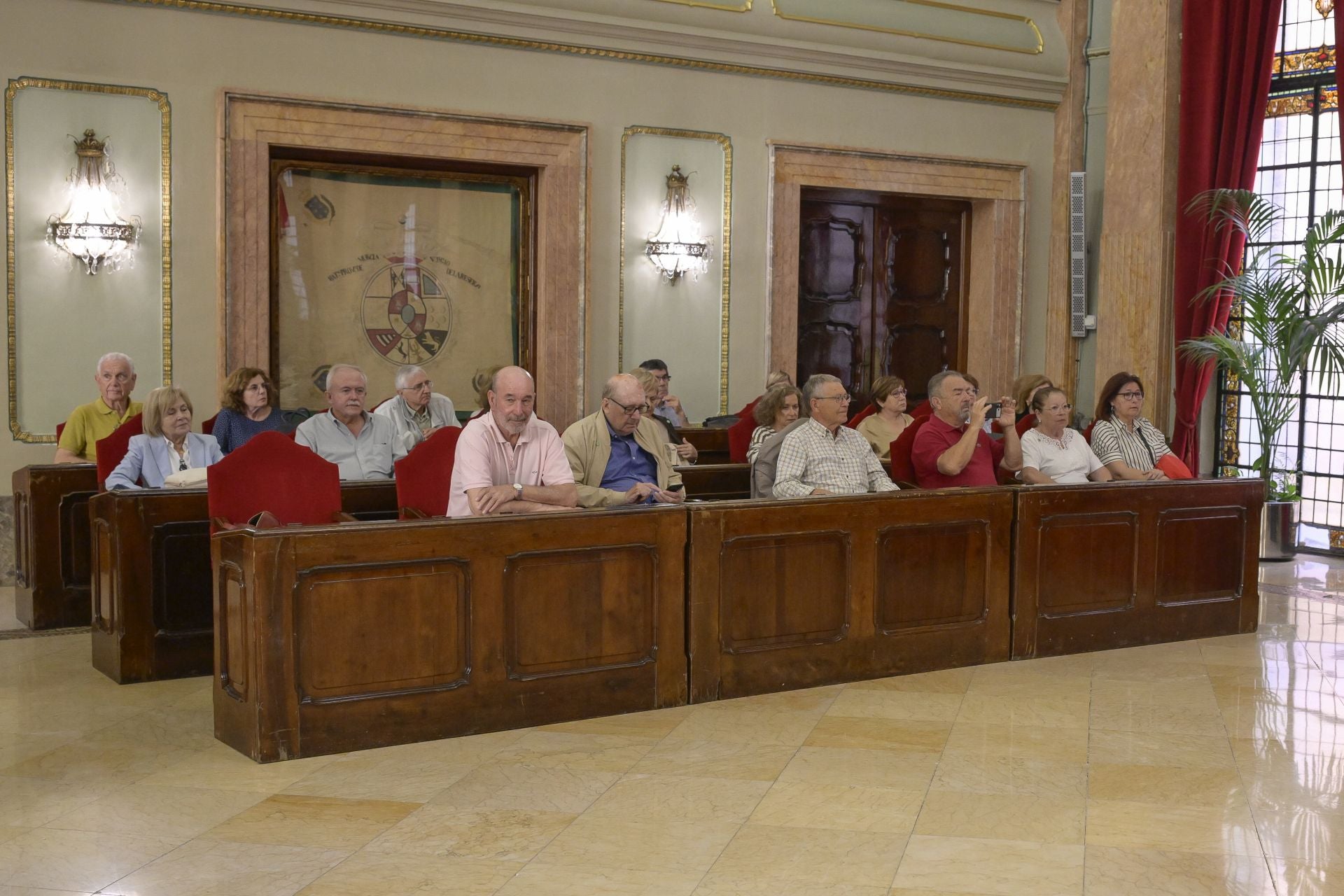 En imágenes, la reunión del Consejo de Hombres Buenos de Murcia