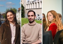 María Serna, Pablo Martínez y Elena Viudes