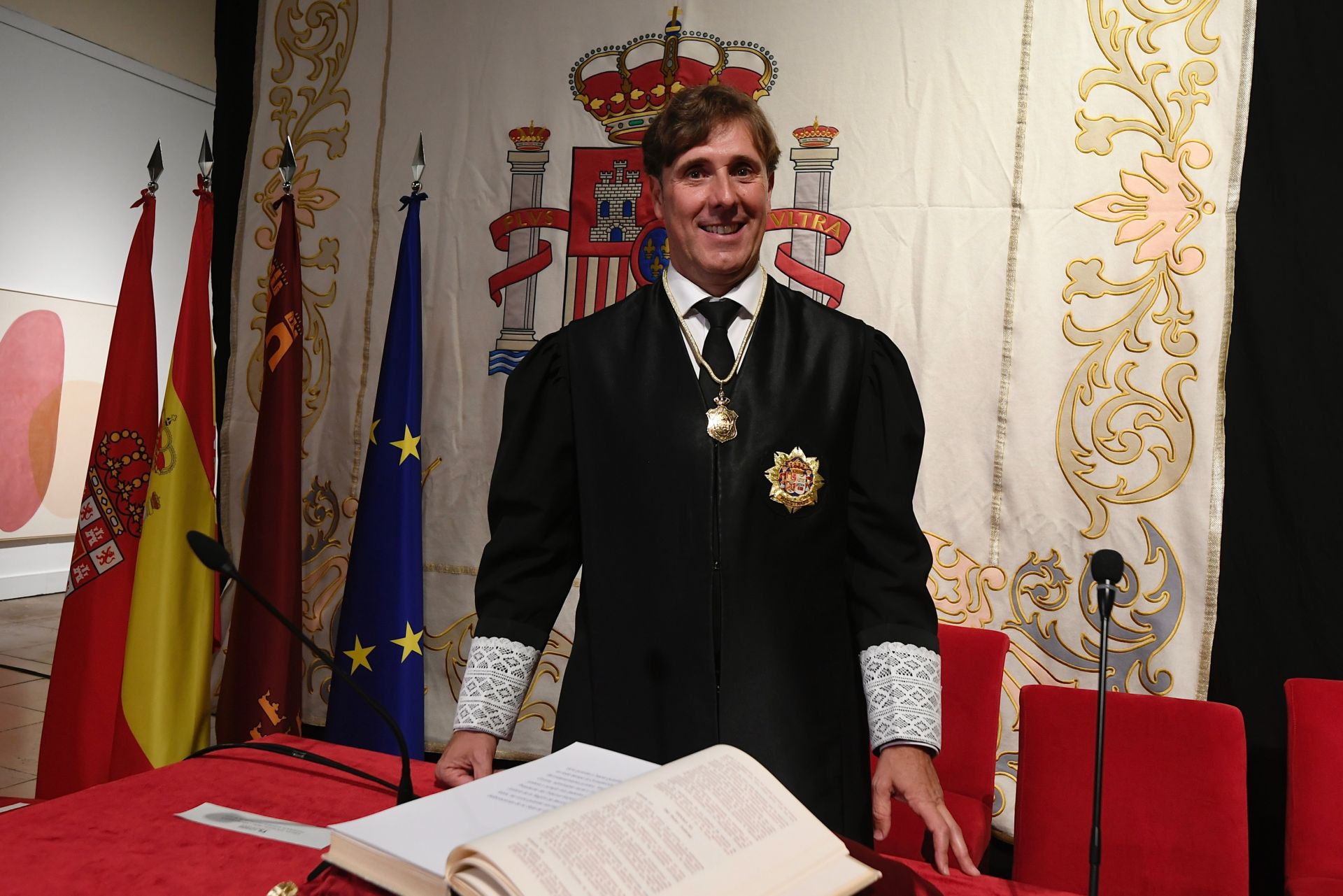 La toma de posesión de Manuel Luna al frente del TSJ de la Región, en imágenes