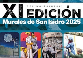Cultura celebra la XI Edición de los Murales de San Isidro del 9 al 11 de mayo