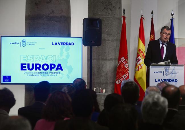 José Ballesta, en su intervención.