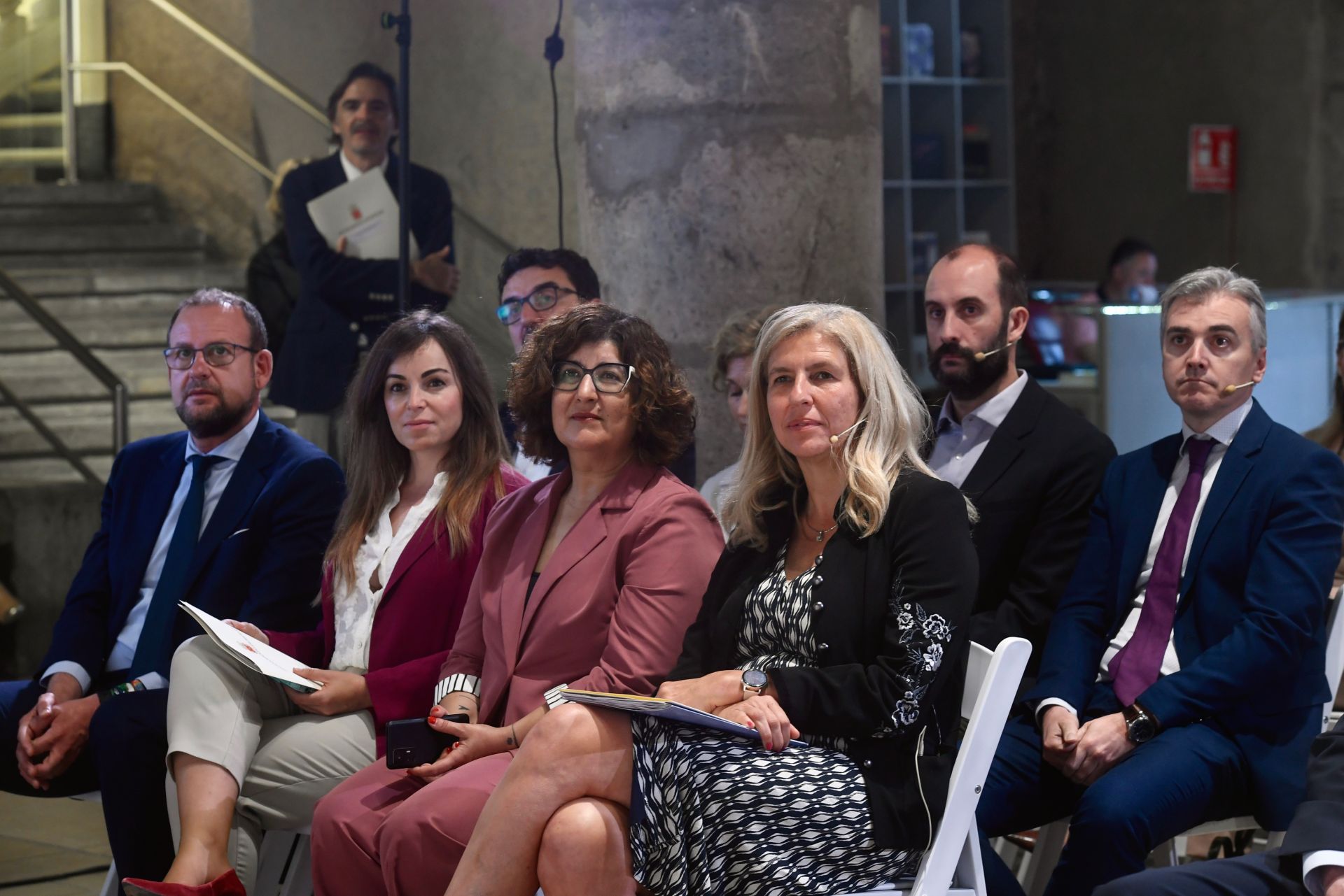 El foro &#039;Espacio Europa&#039; en el Palacio Almudí de Murcia, en imágenes
