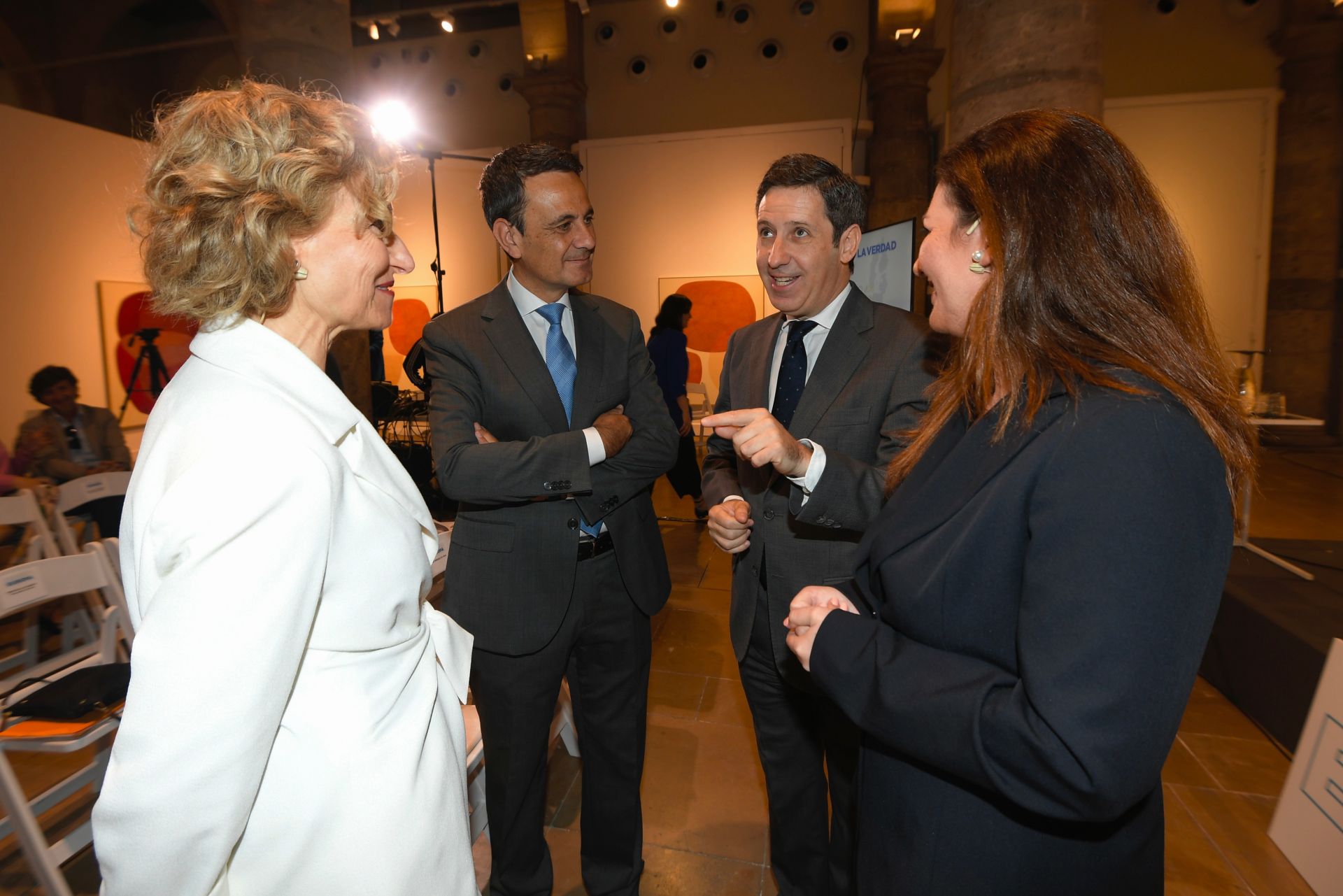 El foro &#039;Espacio Europa&#039; en el Palacio Almudí de Murcia, en imágenes