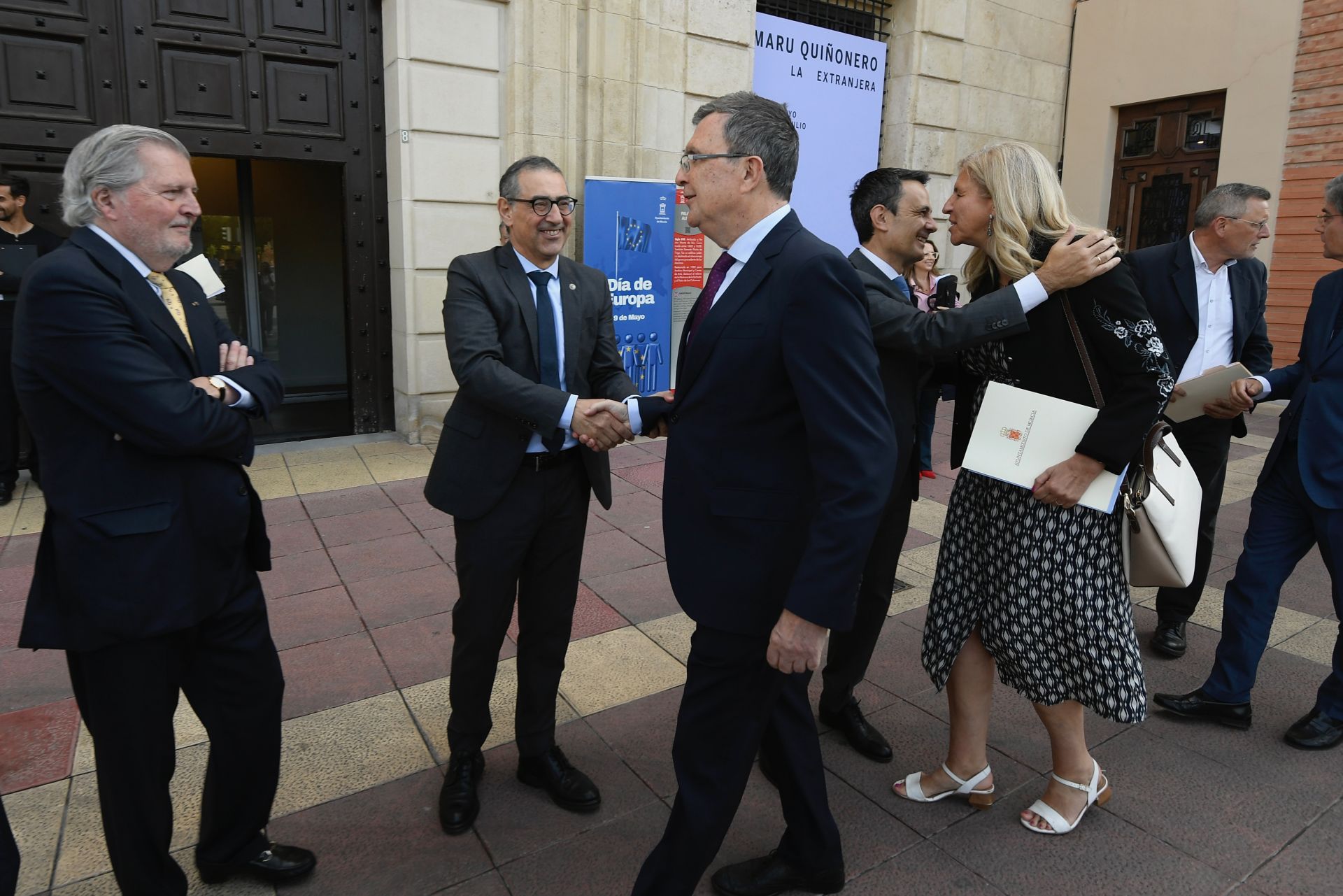El foro &#039;Espacio Europa&#039; en el Palacio Almudí de Murcia, en imágenes