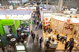 Imagen de archivo de la feria alimentaria.