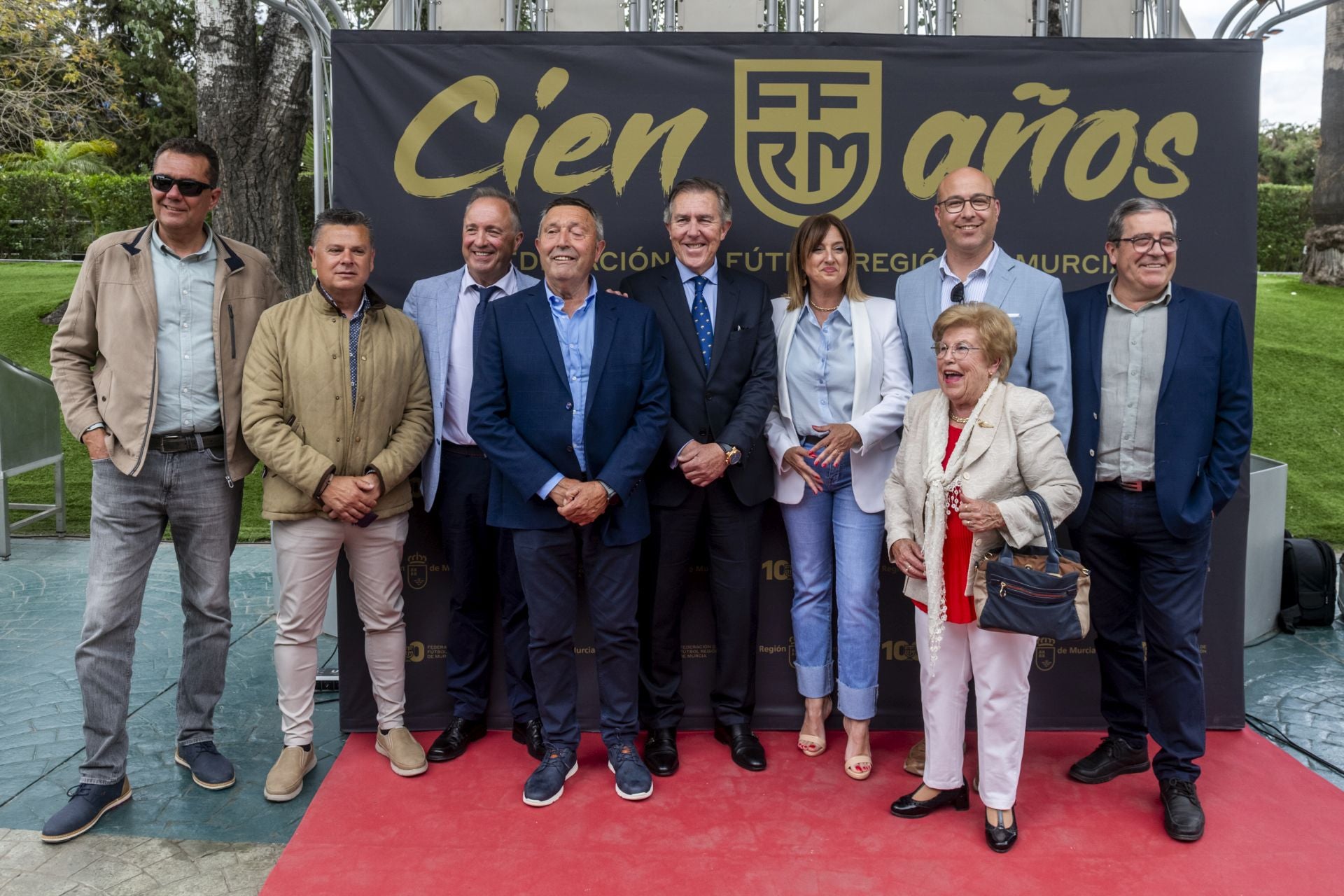 Gala del centenario de la Federación de Fútbol de la Región de Murcia, en imágenes