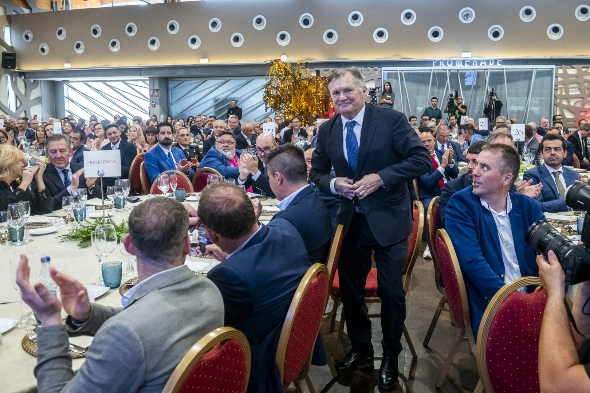 Gala del centenario de la Federación de Fútbol de la Región de Murcia, en imágenes