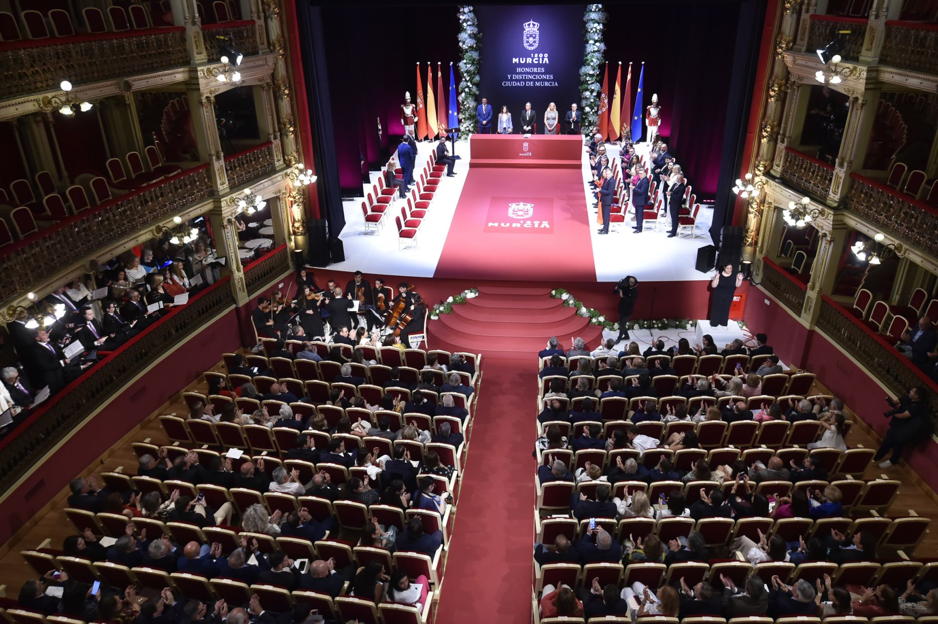 La entrega de Honores y Distinciones en el Día de la Ciudad de Murcia, en imágenes