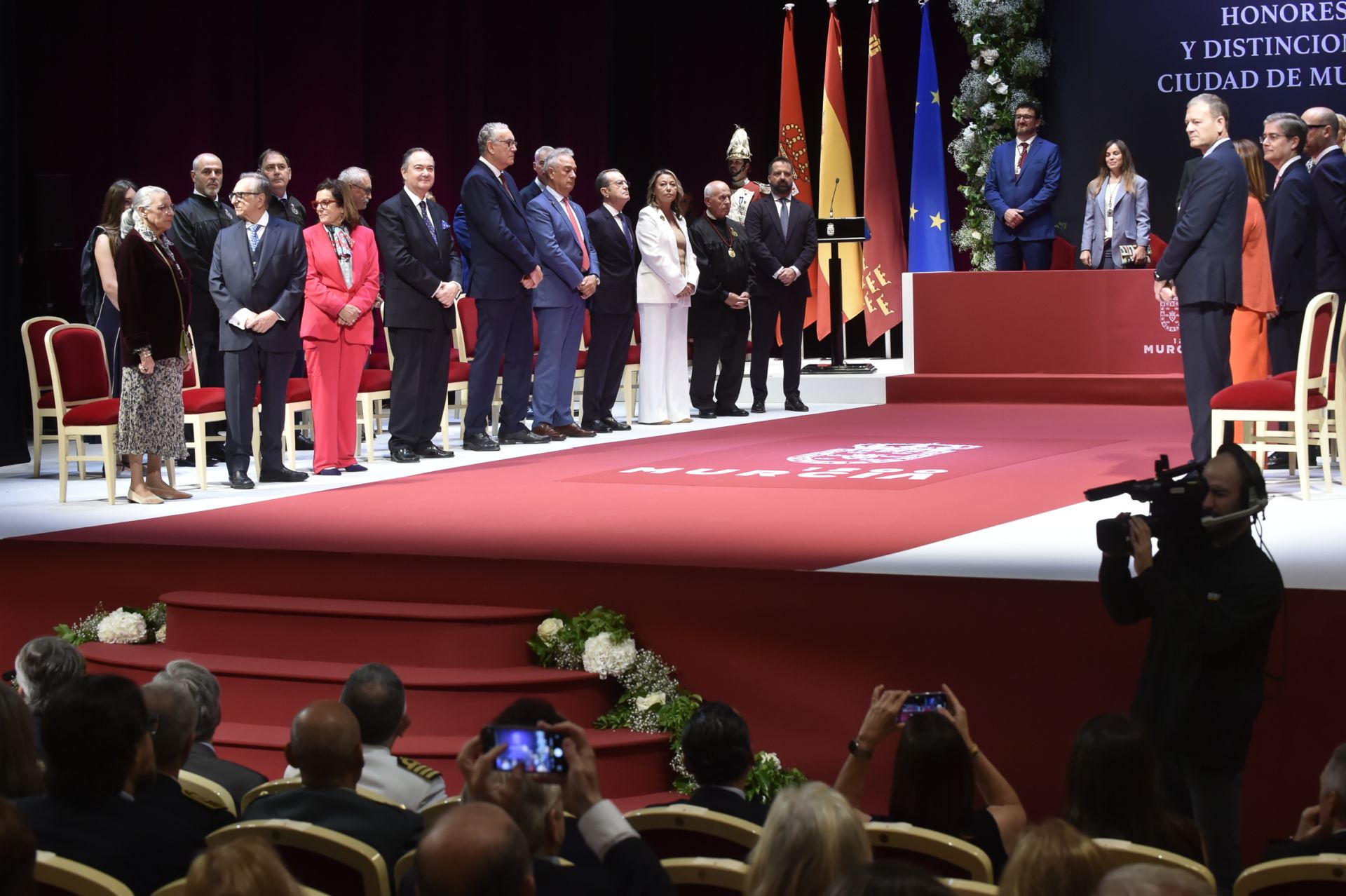 La entrega de Honores y Distinciones en el Día de la Ciudad de Murcia, en imágenes