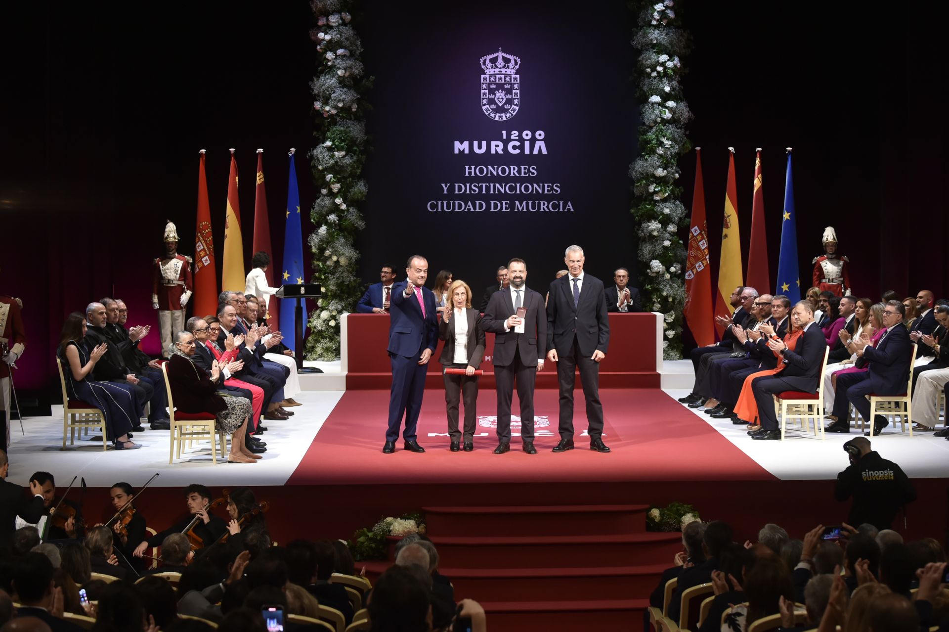 La entrega de Honores y Distinciones en el Día de la Ciudad de Murcia, en imágenes