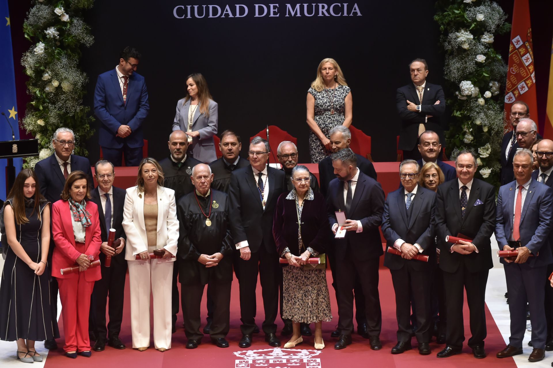 La entrega de Honores y Distinciones en el Día de la Ciudad de Murcia, en imágenes