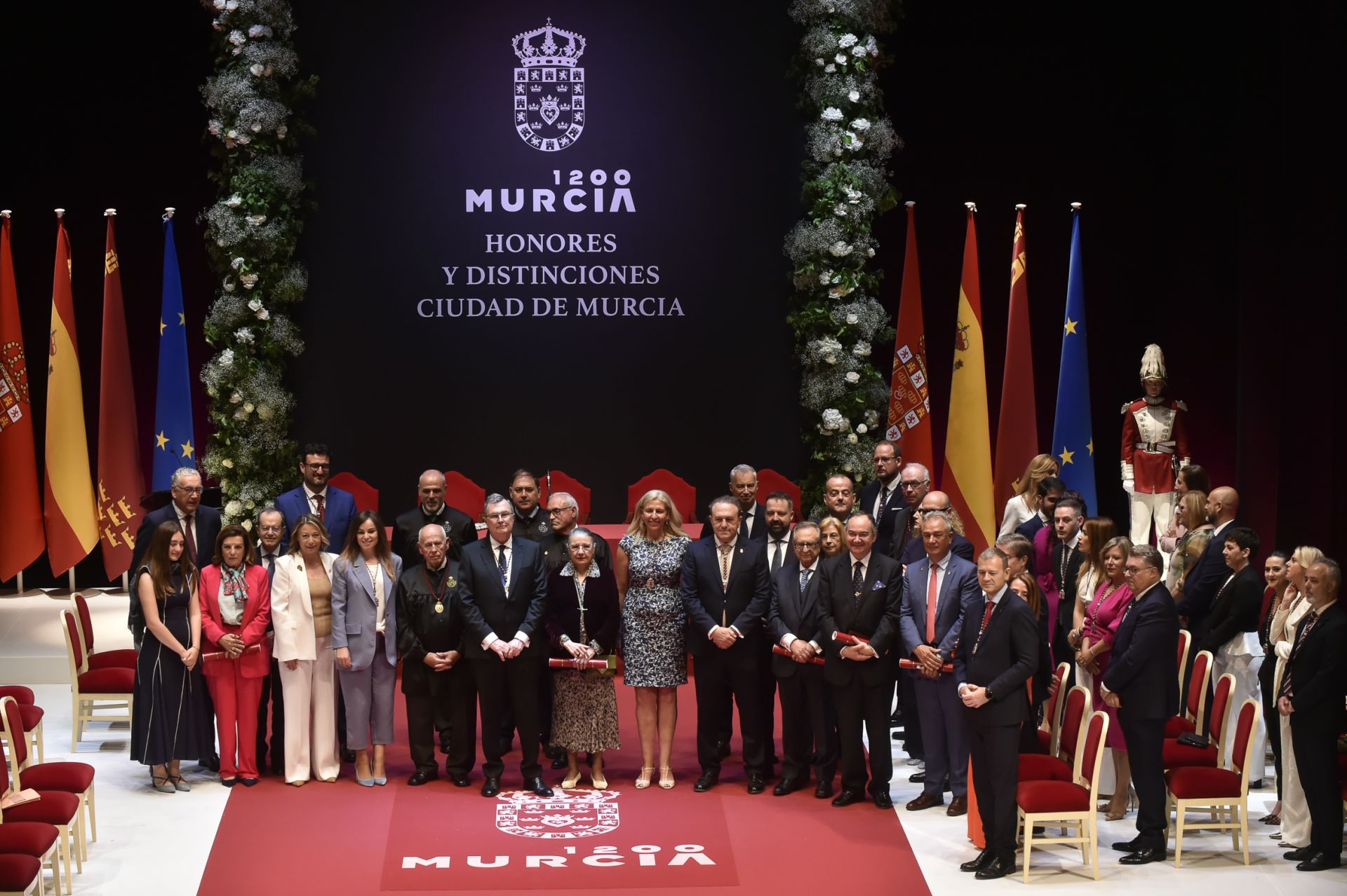 La entrega de Honores y Distinciones en el Día de la Ciudad de Murcia, en imágenes