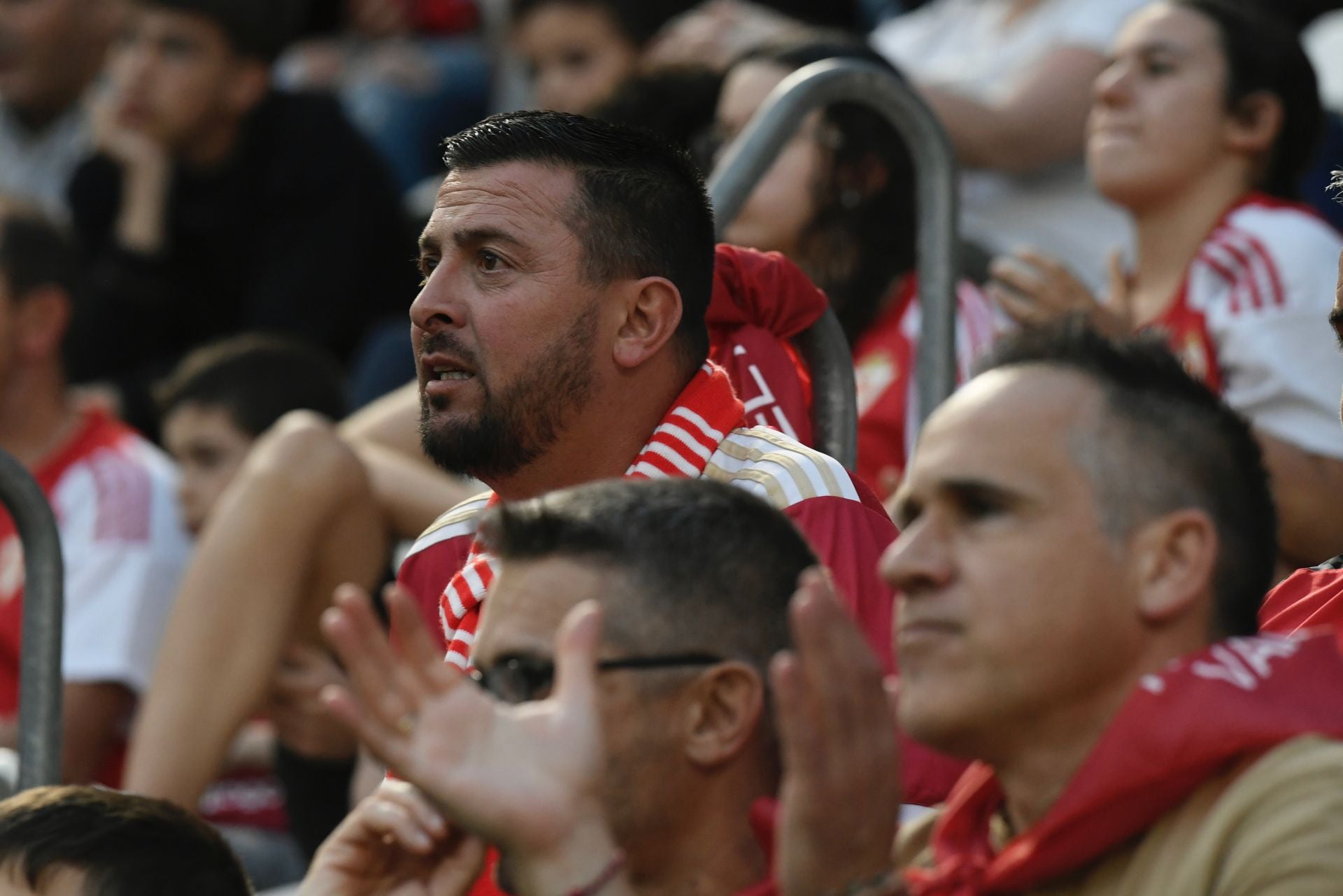 El empate del Real Murcia contra el Antequera, en imágenes