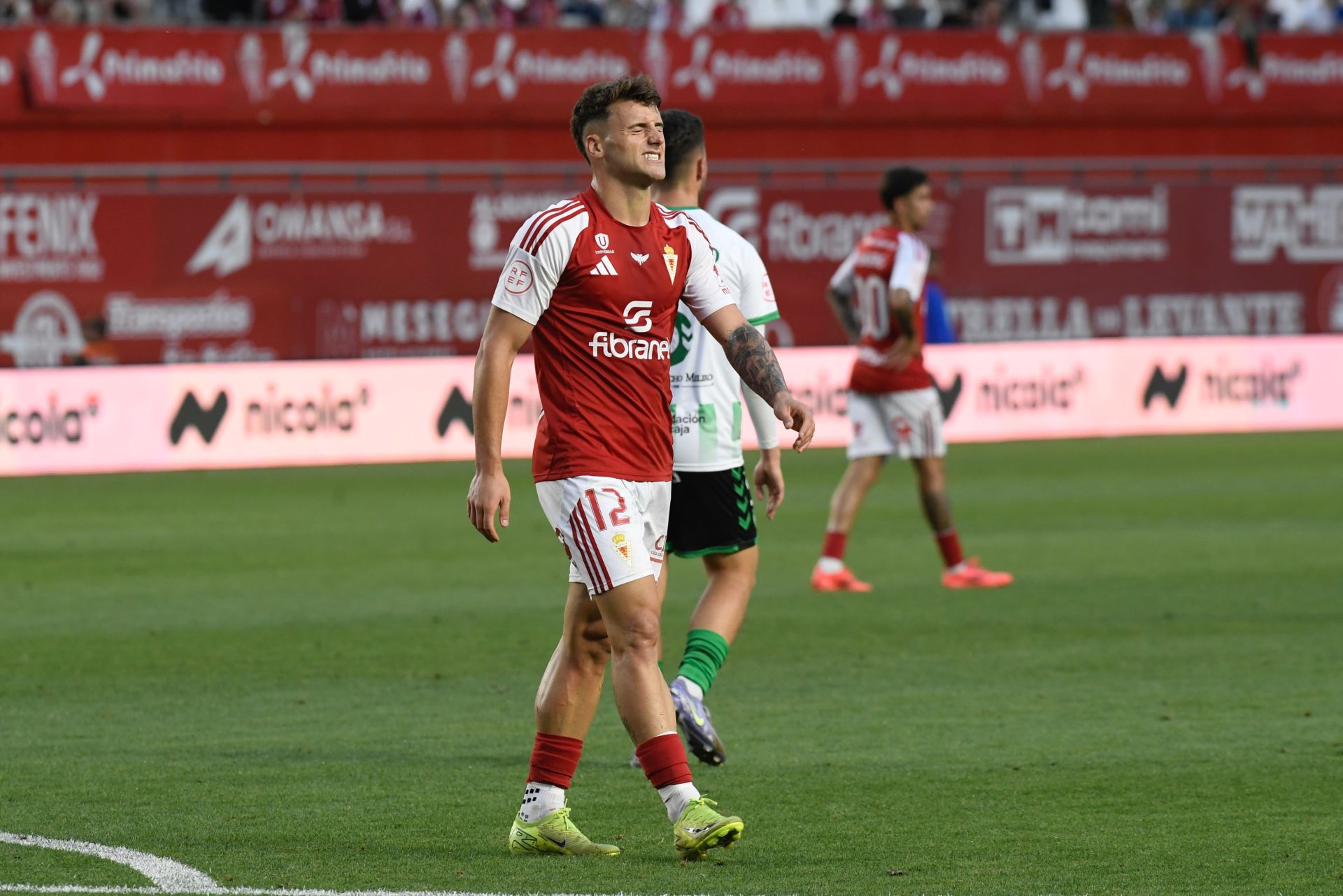 El empate del Real Murcia contra el Antequera, en imágenes