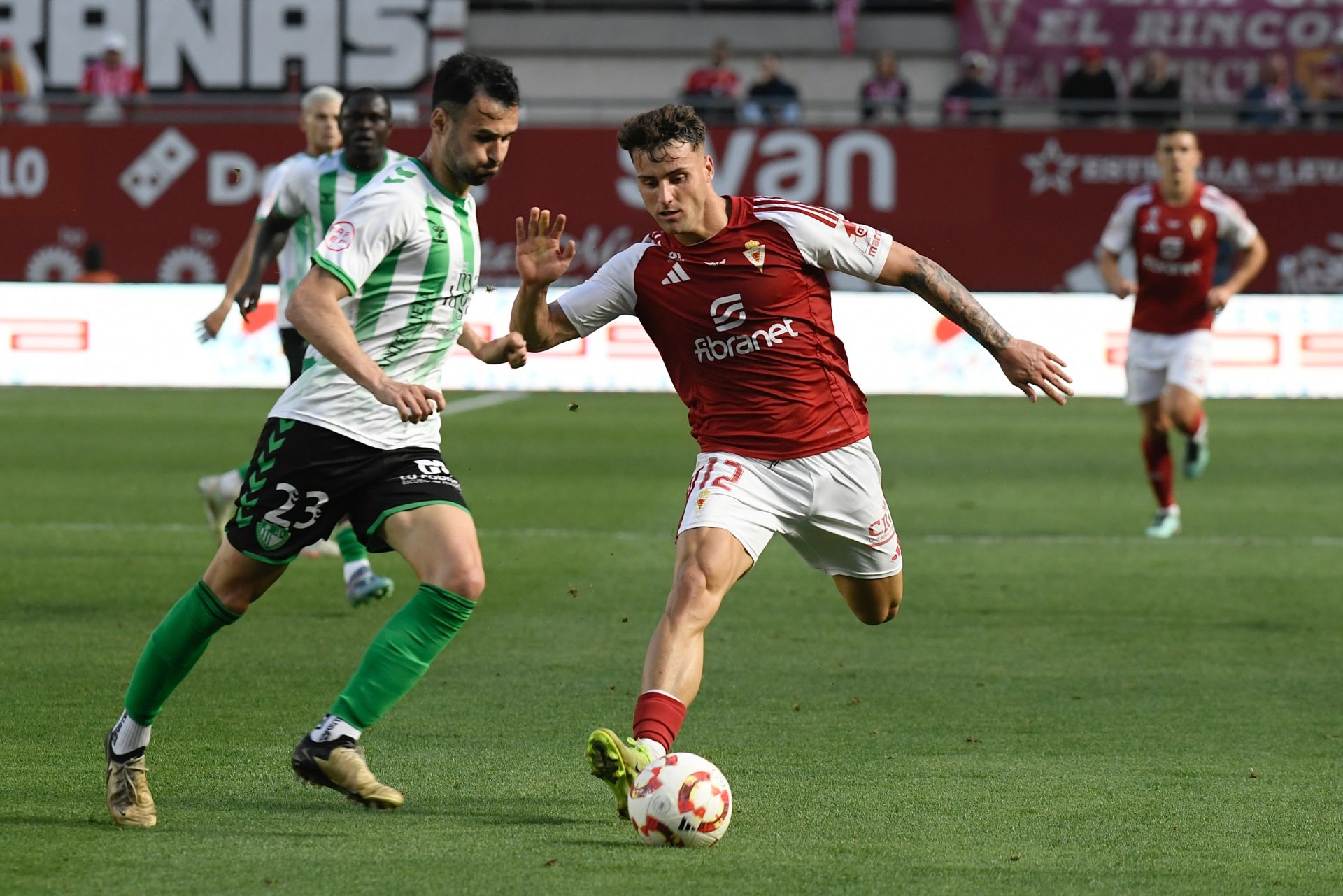 El empate del Real Murcia contra el Antequera, en imágenes