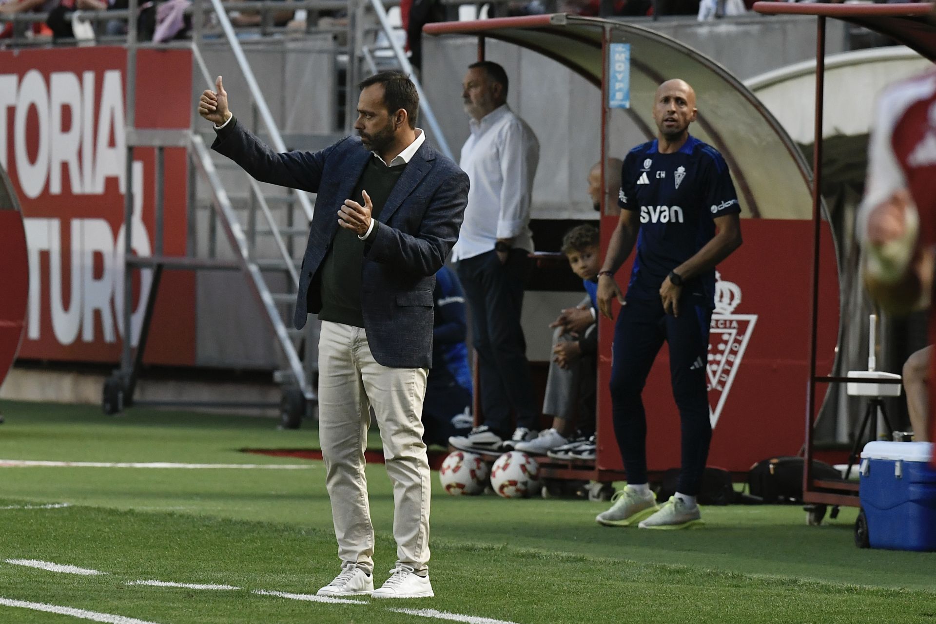 El empate del Real Murcia contra el Antequera, en imágenes