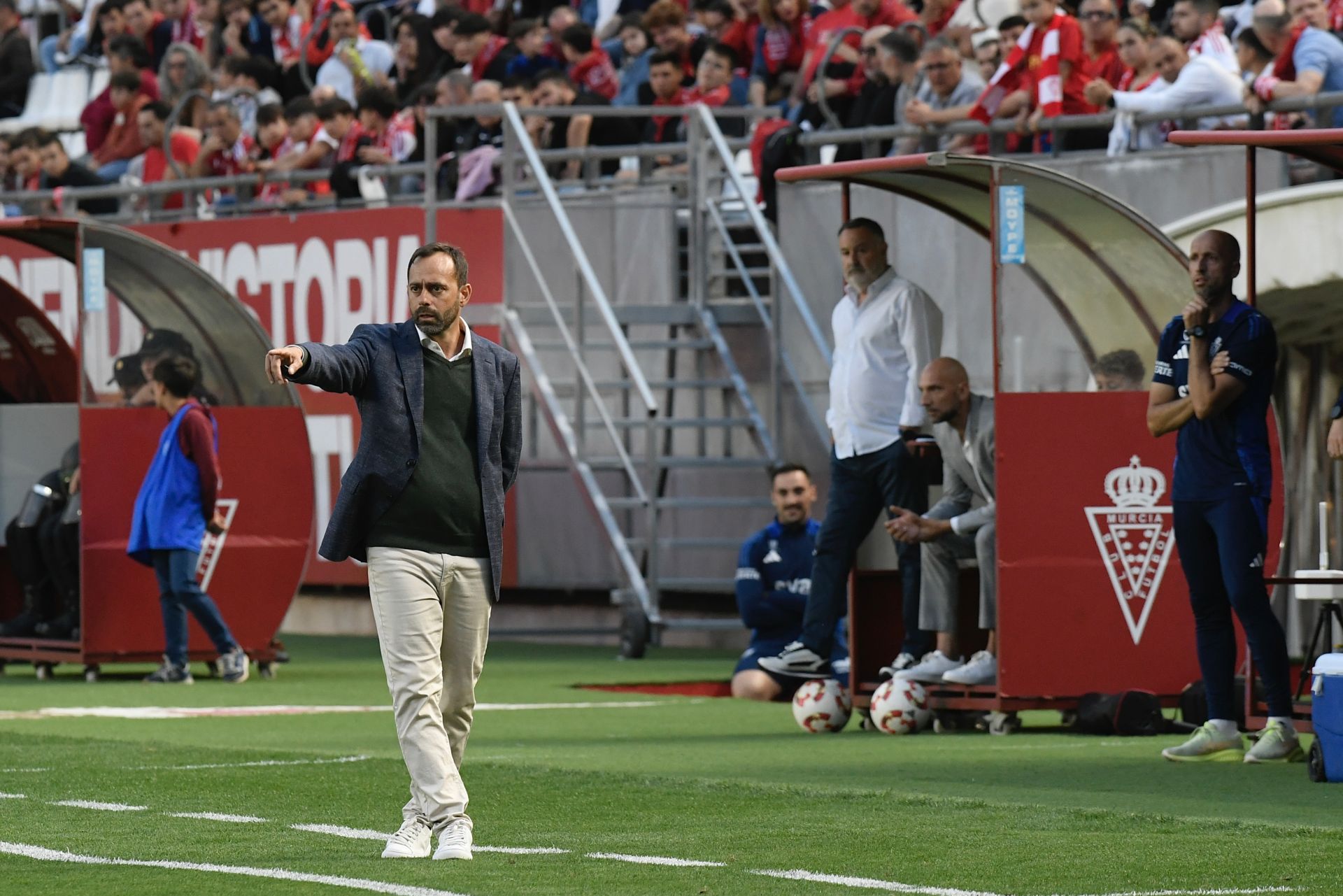 El empate del Real Murcia contra el Antequera, en imágenes