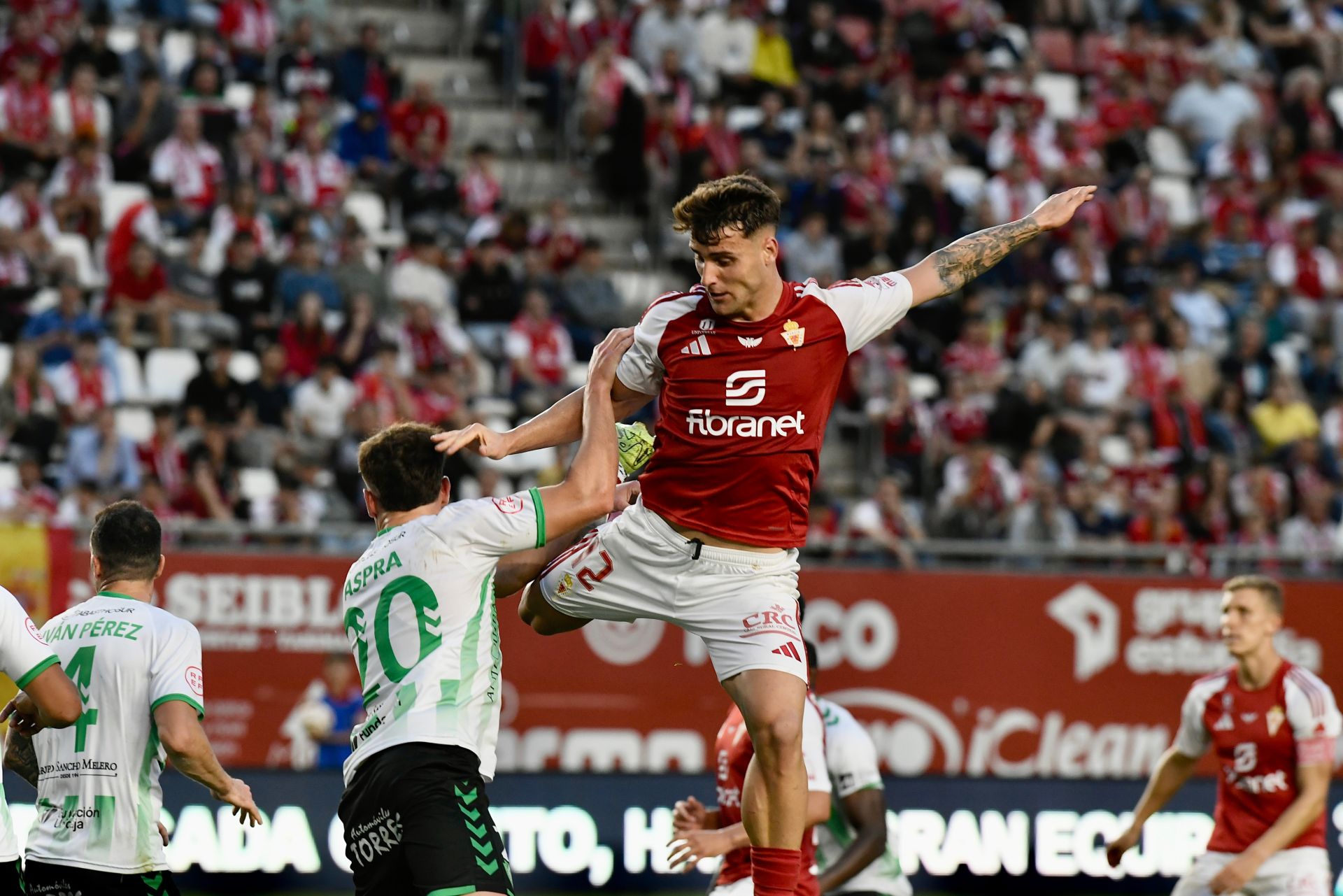 El empate del Real Murcia contra el Antequera, en imágenes