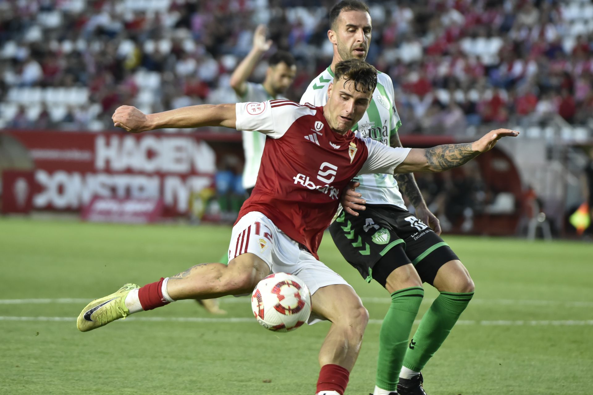 El empate del Real Murcia contra el Antequera, en imágenes