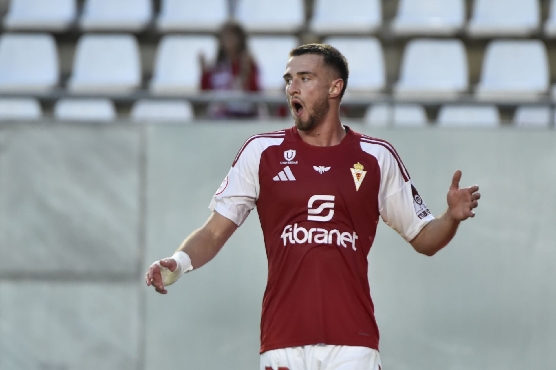 El empate del Real Murcia contra el Antequera, en imágenes