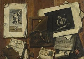 'Trampantojo de la melancolía' (1764), de Francisco Gallardo.