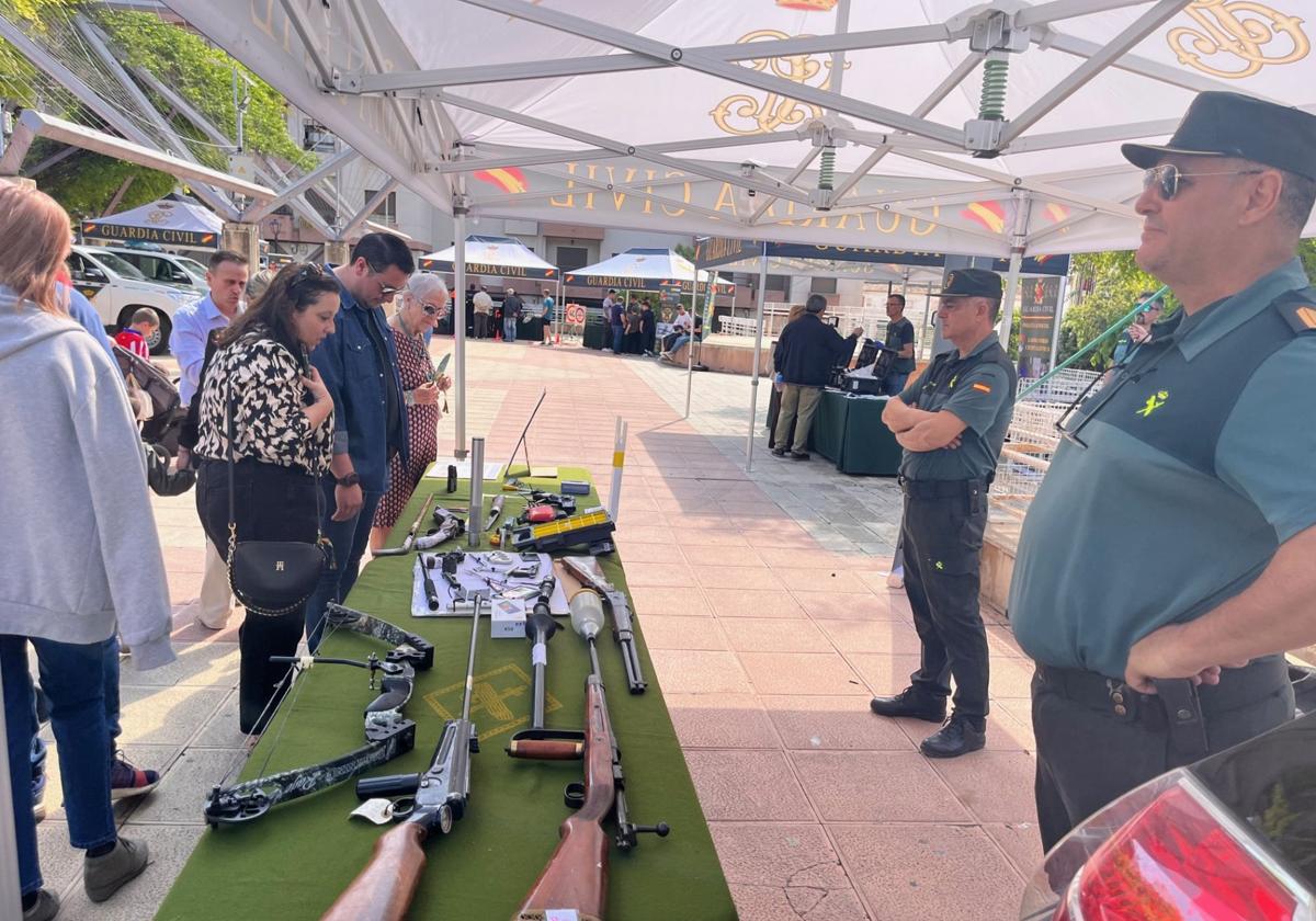La Guardia Civil celebra su 181 aniversario con una muestra en Alhama