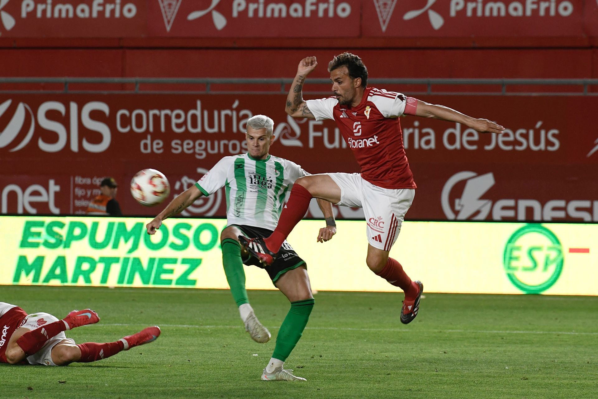 El empate del Real Murcia contra el Antequera, en imágenes